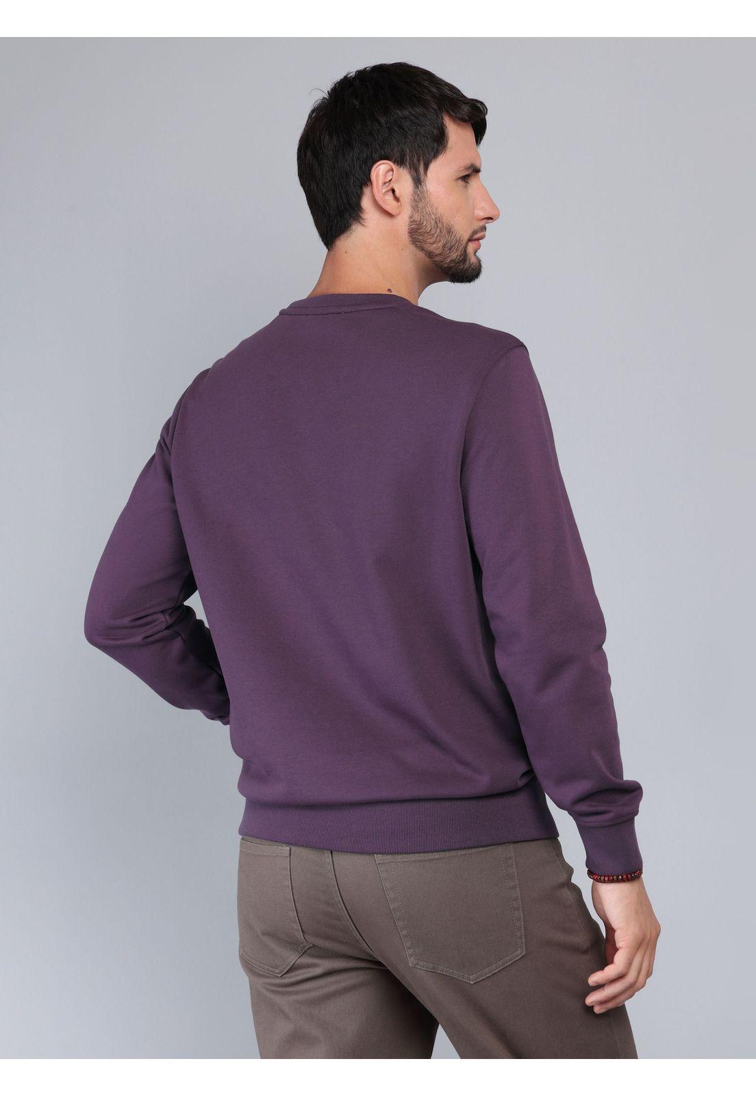 Polerón Cuello Redondo Regular Fit Burdeo Arrow PL33027BU-1