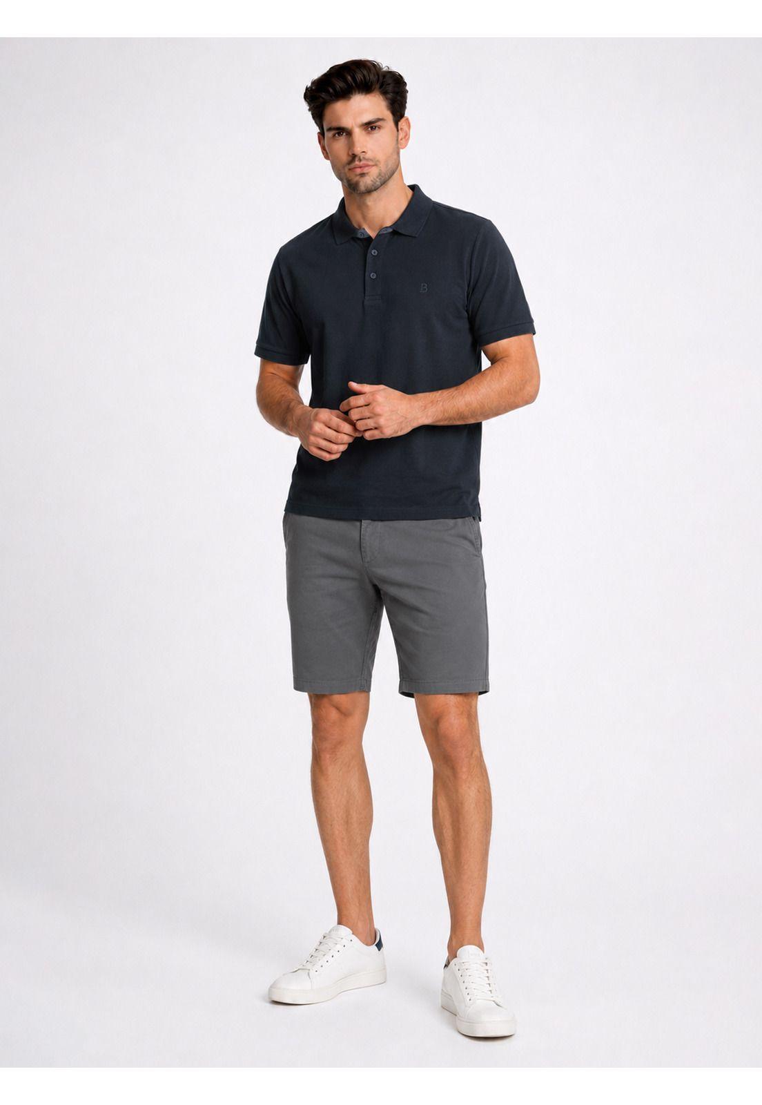 Polera Pique Regular Fit Azul Marino Piero Butti PBDVK50NB-3