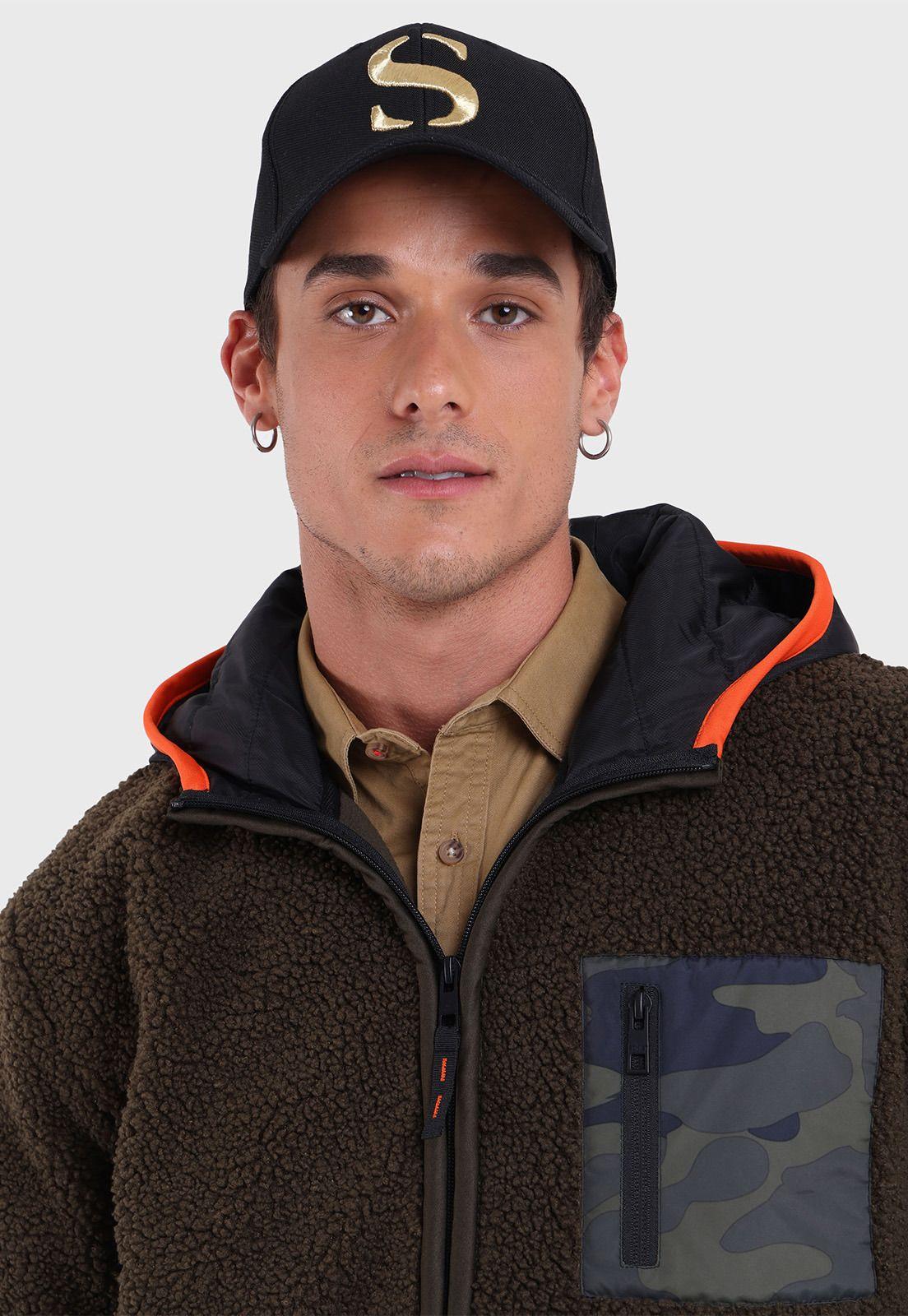 Chaqueta Sherpa con Gorro Hombre Soviet SJKH701OL-1