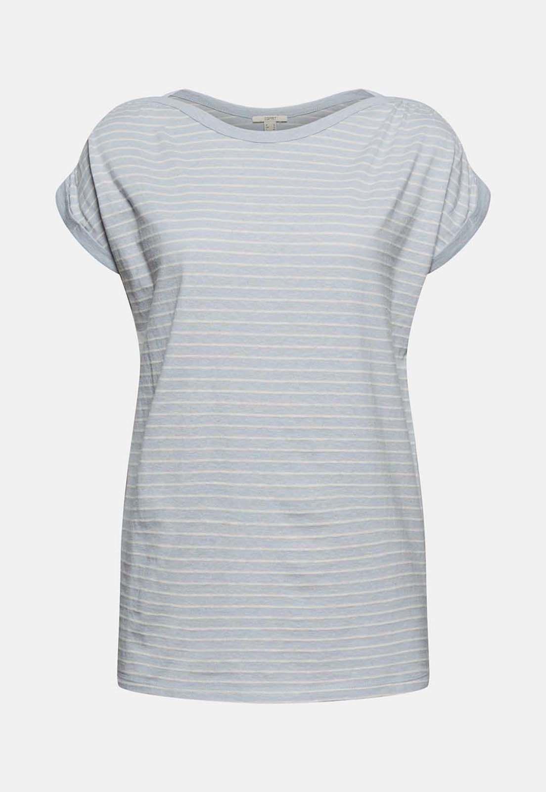 Polera Mujer Manga Corta A Rayas Esprit-7