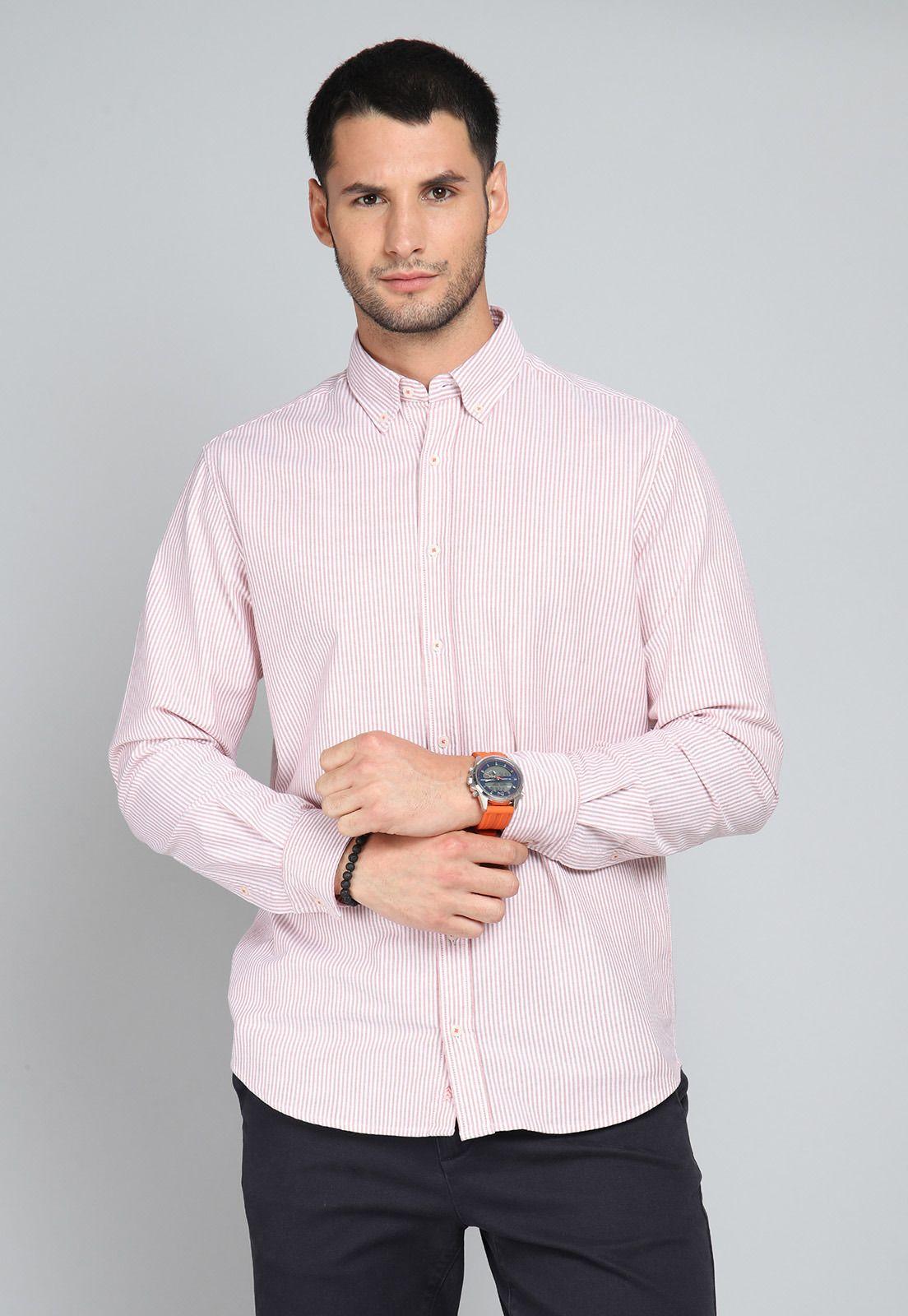 Camisa Oxford Spandex Arrow CM31002RD-0