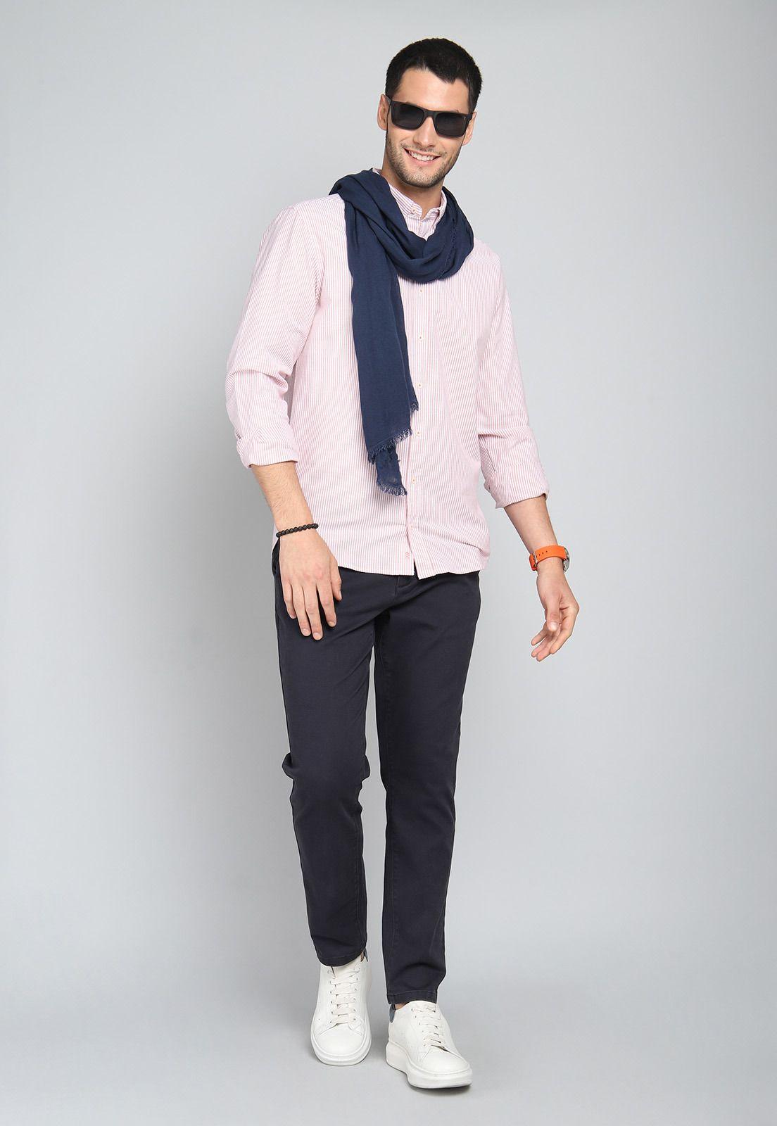 Camisa Oxford Spandex Arrow CM31002RD-3