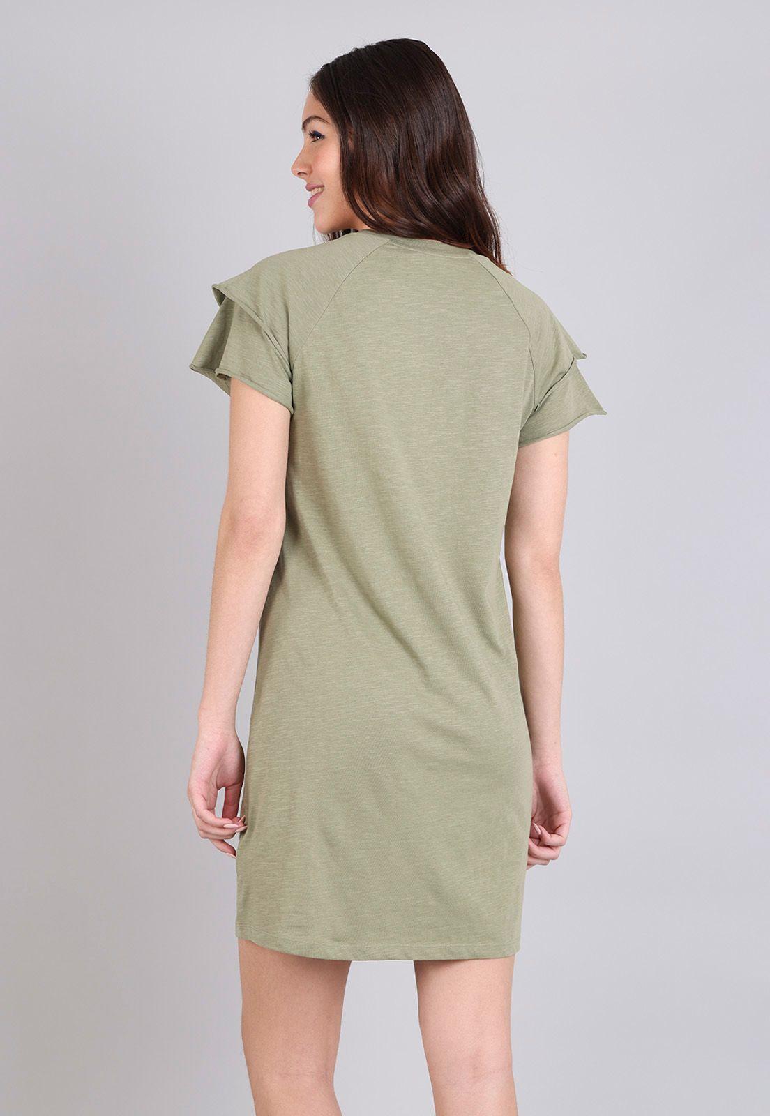 Vestido Con Cuello Redondo Mujer Esprit-3