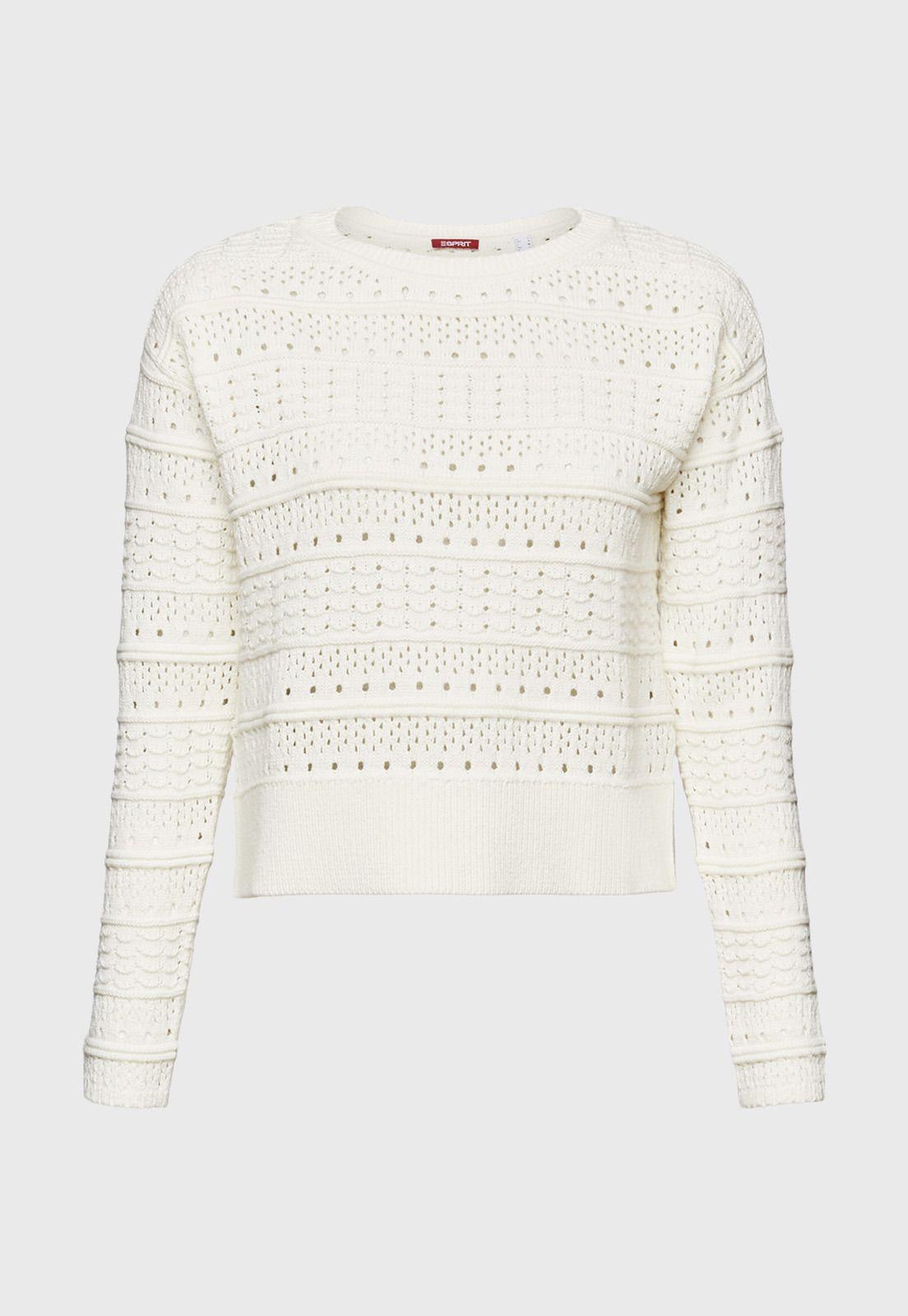 Sweater De Punto Acanalado Mujer Esprit 024EE1I324-3