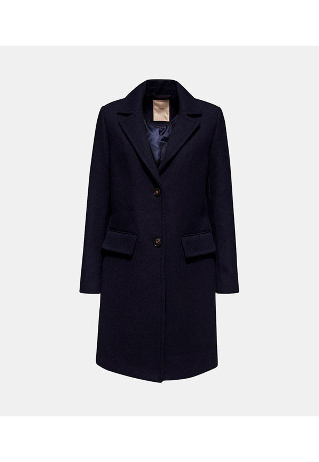 Abrigo tipo blazer con lana-3