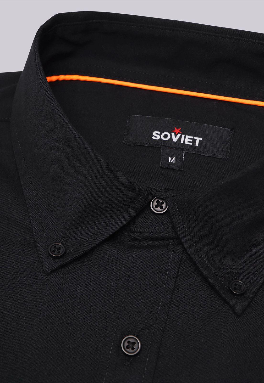 Camisa Lisa Spandex Soviet SCVF022NE-4