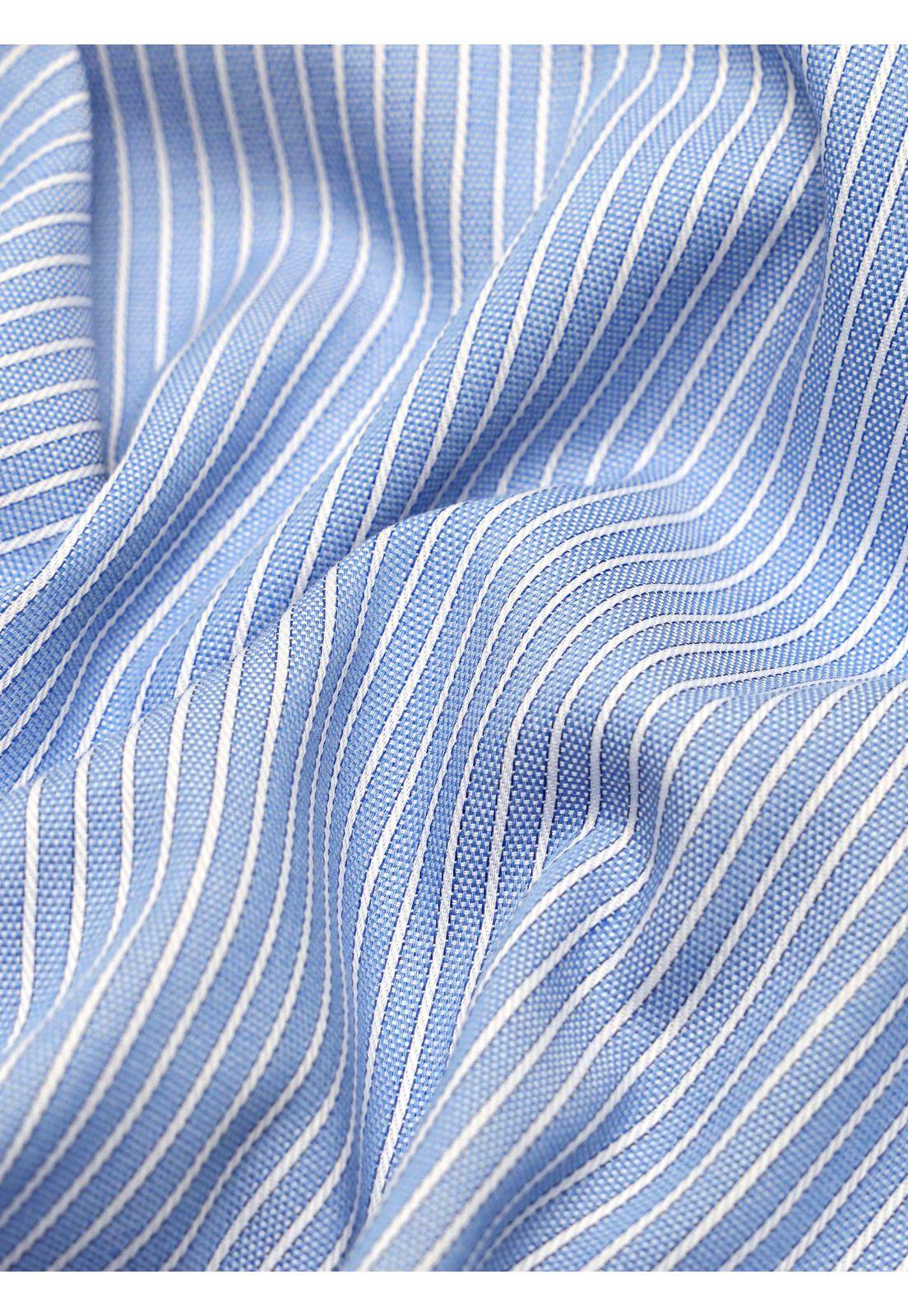 Camisa Formal Rayas Tailored Fit Celeste Arrow ARM0512CE-5