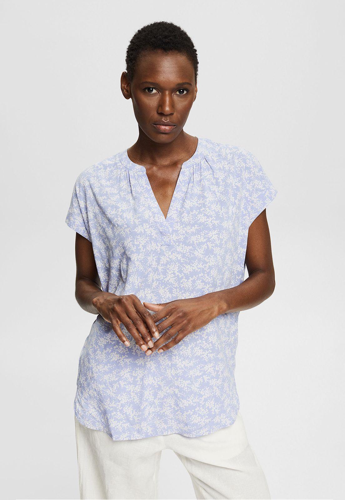 Blusa Estampada Floreada Mujer Esprit 991EE1F310-0