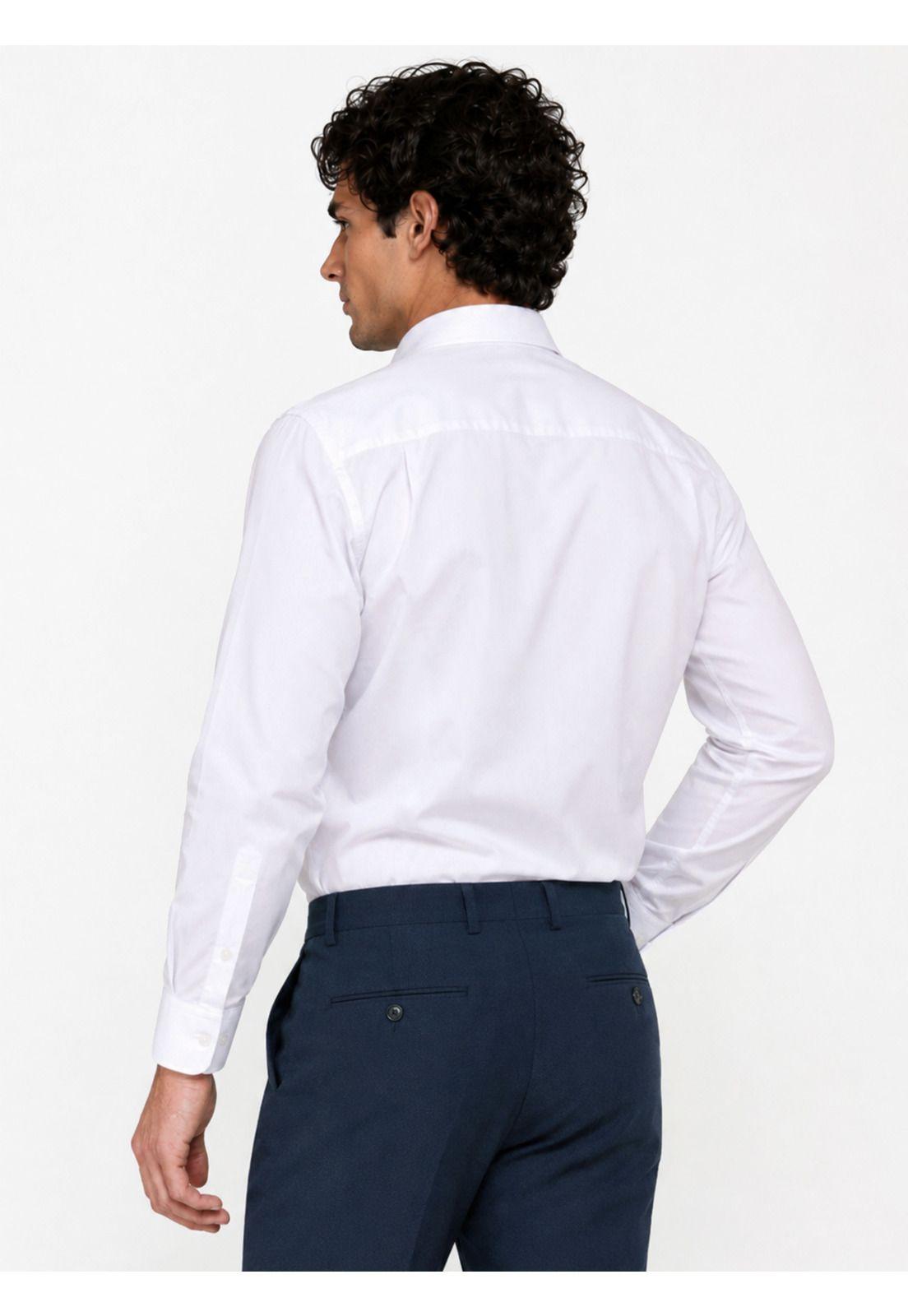Camisa Formal Spandex Slim Fit Blanco Arrow ARM0642BL-2