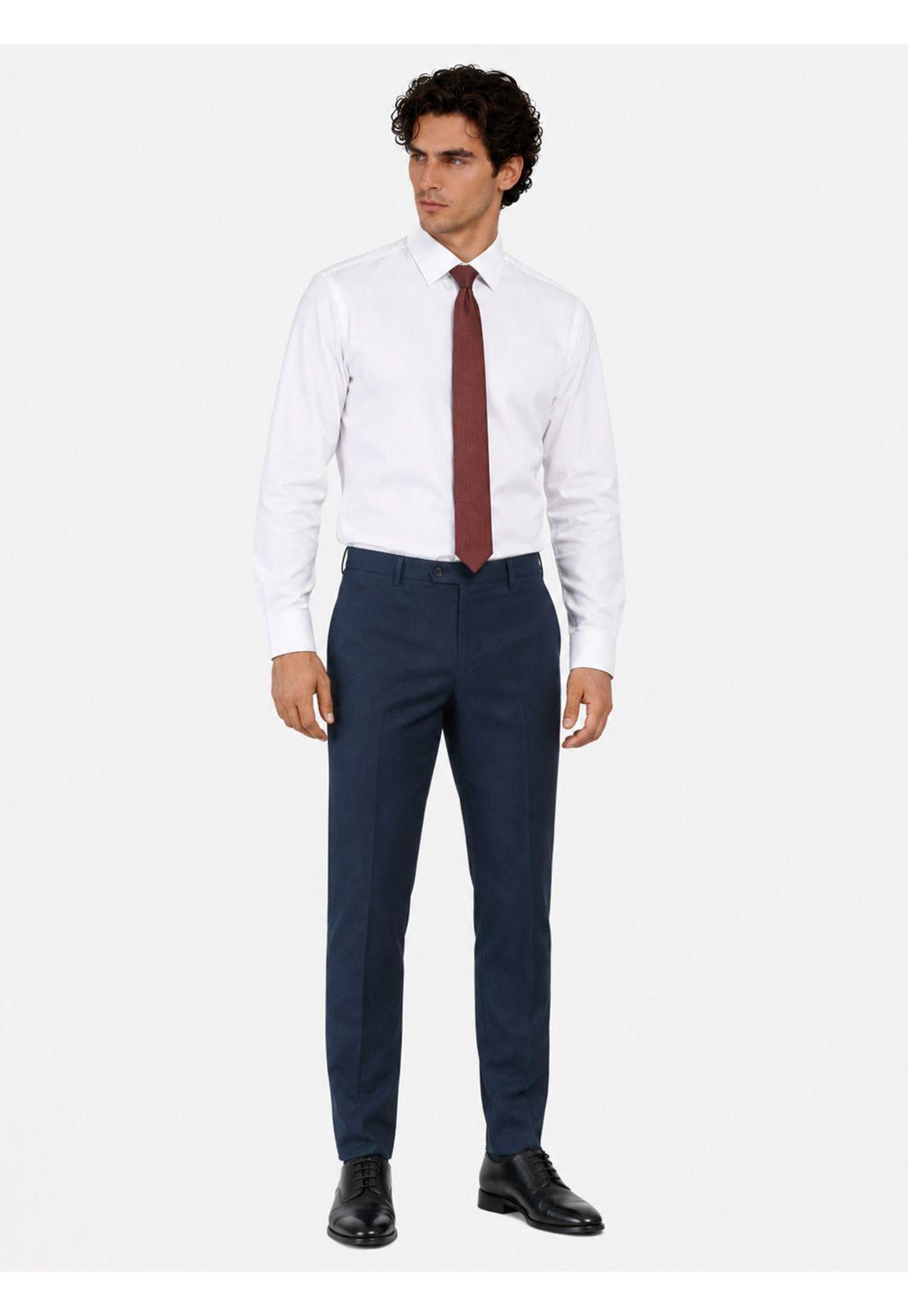 Camisa Formal Spandex Slim Fit Blanco Arrow ARM0642BL-3