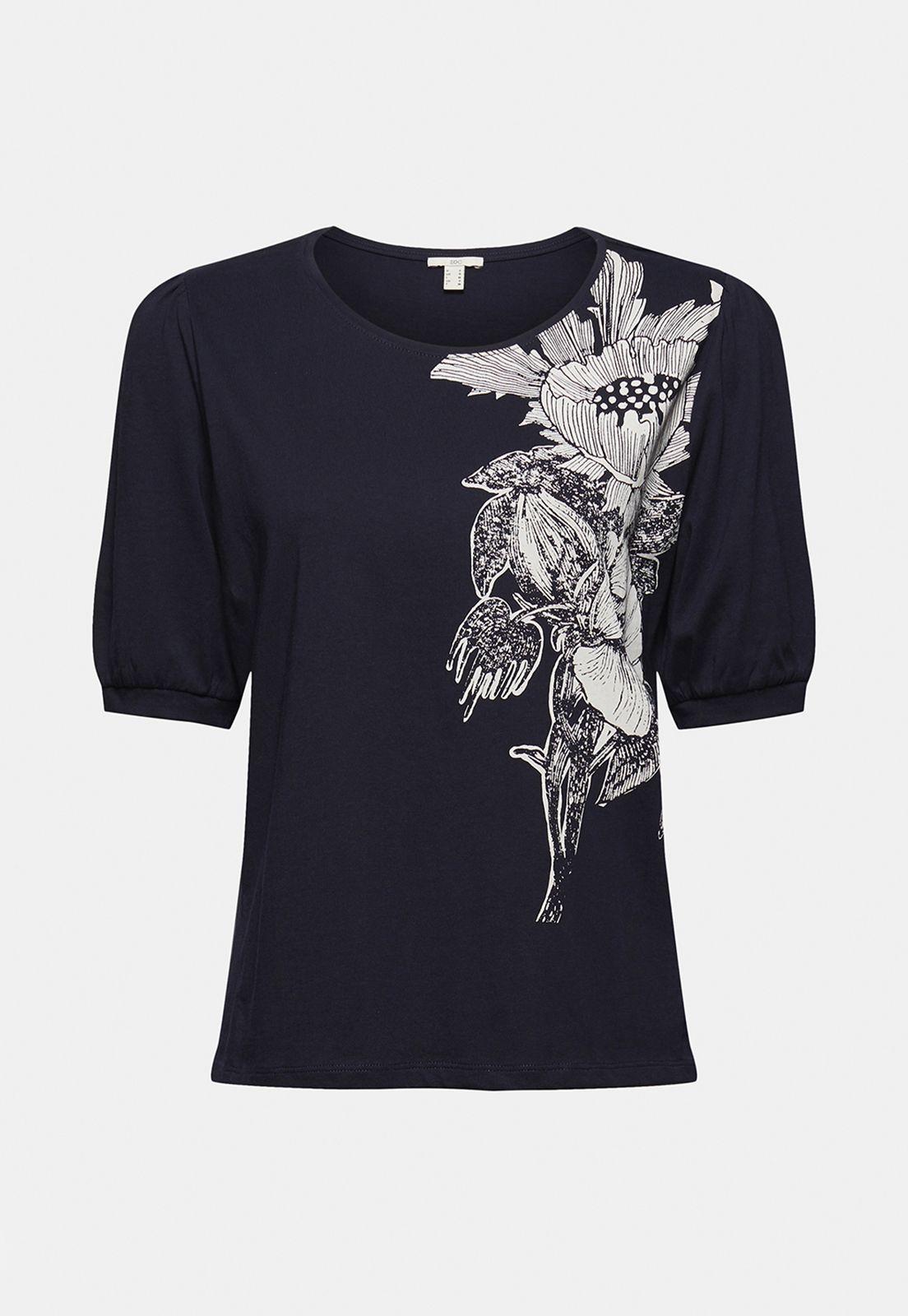 Polera Mujer Manga 3/4 Con Estampado Esprit-3