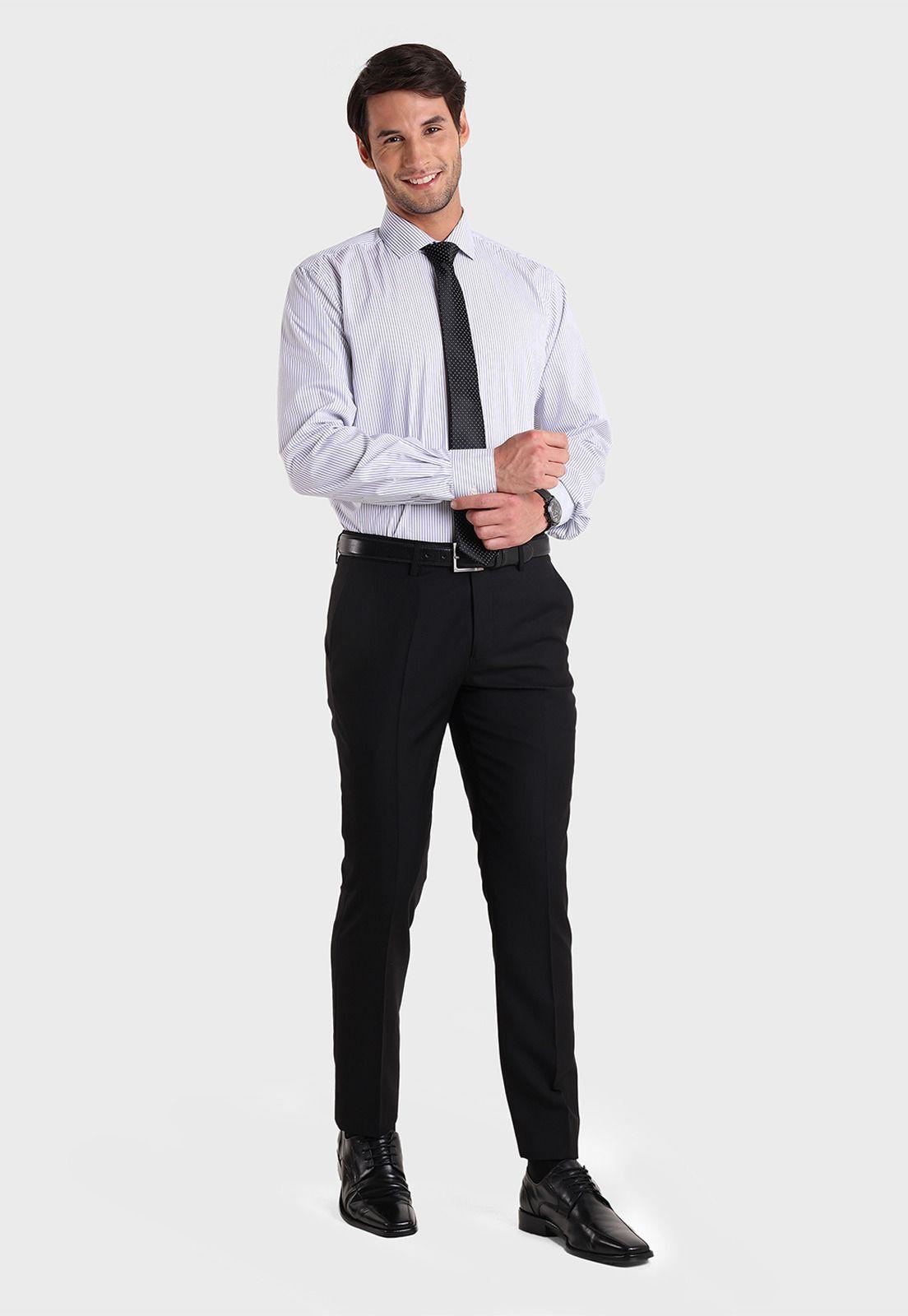 Camisa Formal Rayas Spandex Arrow-4