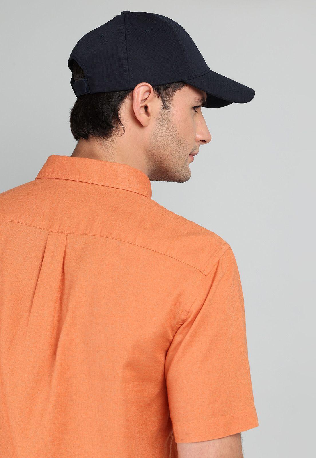 Camisa De Lino y Algodón Arrow CM32058NA-5