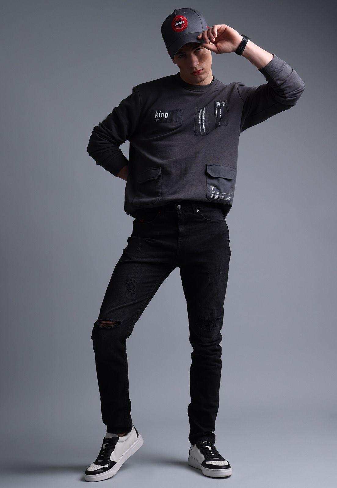 Jeans Slim Fit Hombre Soviet SJEH619GO-2