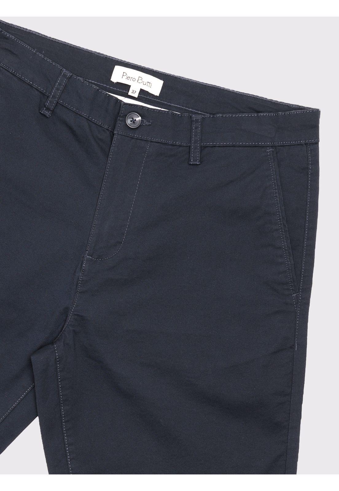 Bermuda Lisa Spandex Regular Fit Azul Marino Piero Butti PBDVC10NB-4