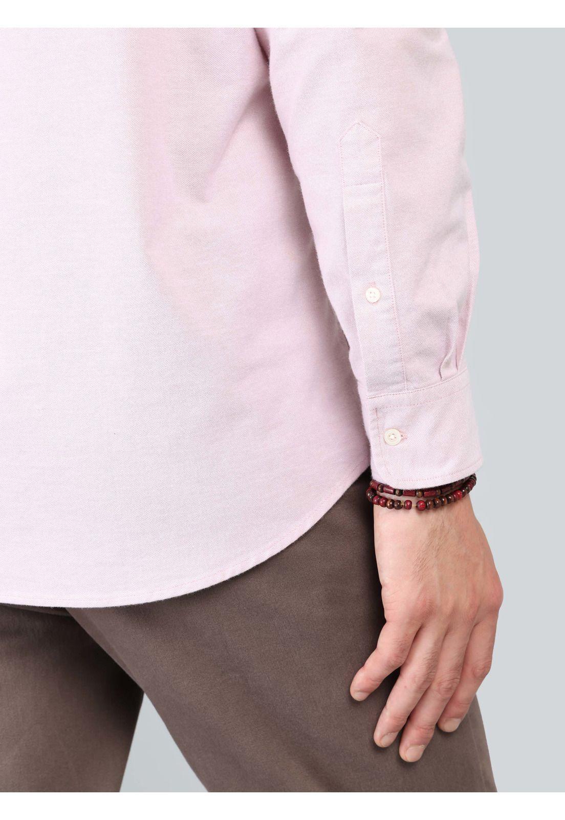 Camisa Oxford Spandex Regular fit Rojo Arrow CM33001RO-5