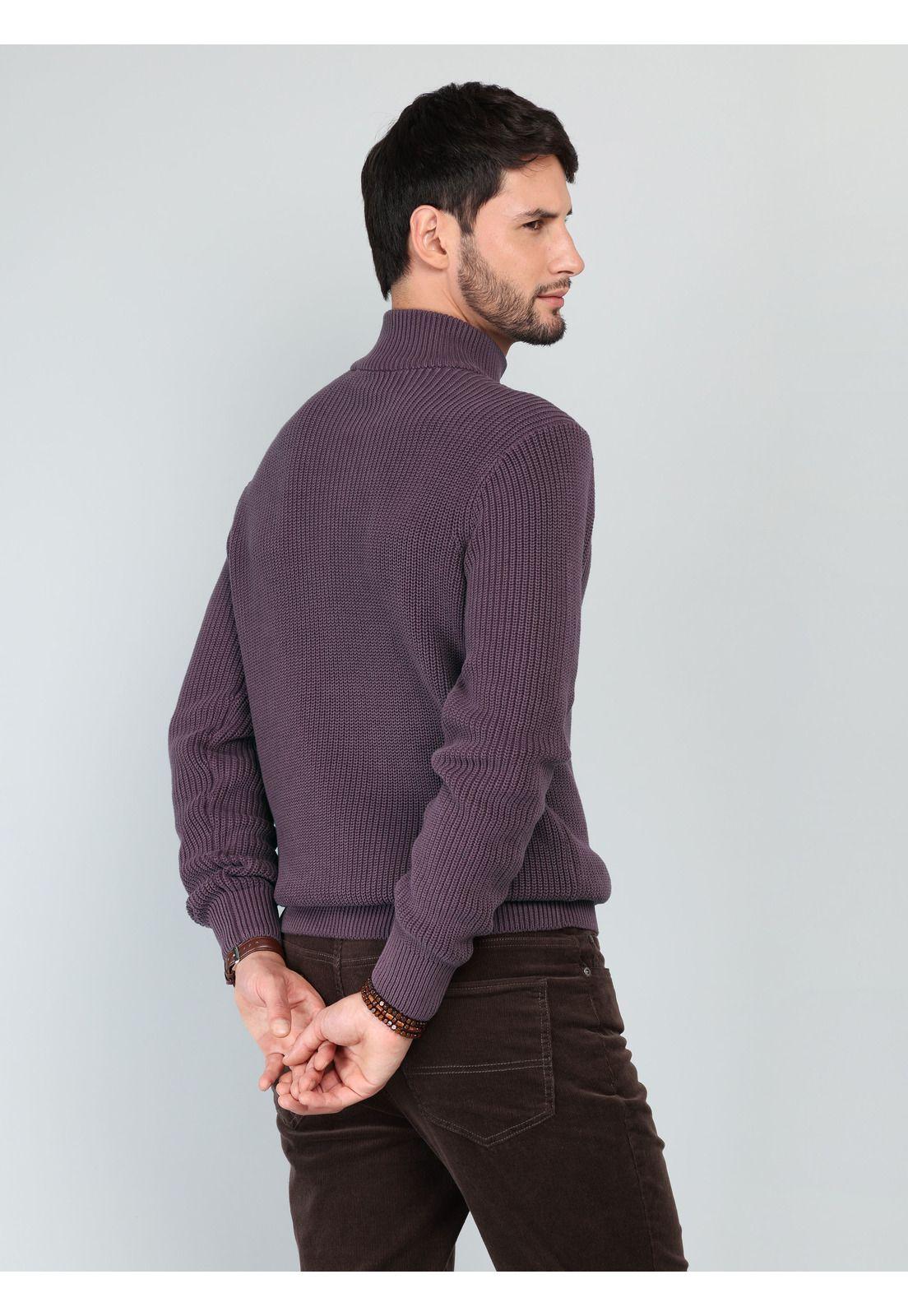 Sweater Stone Wash Regular Fit Burdeo Arrow SW33076BU-1