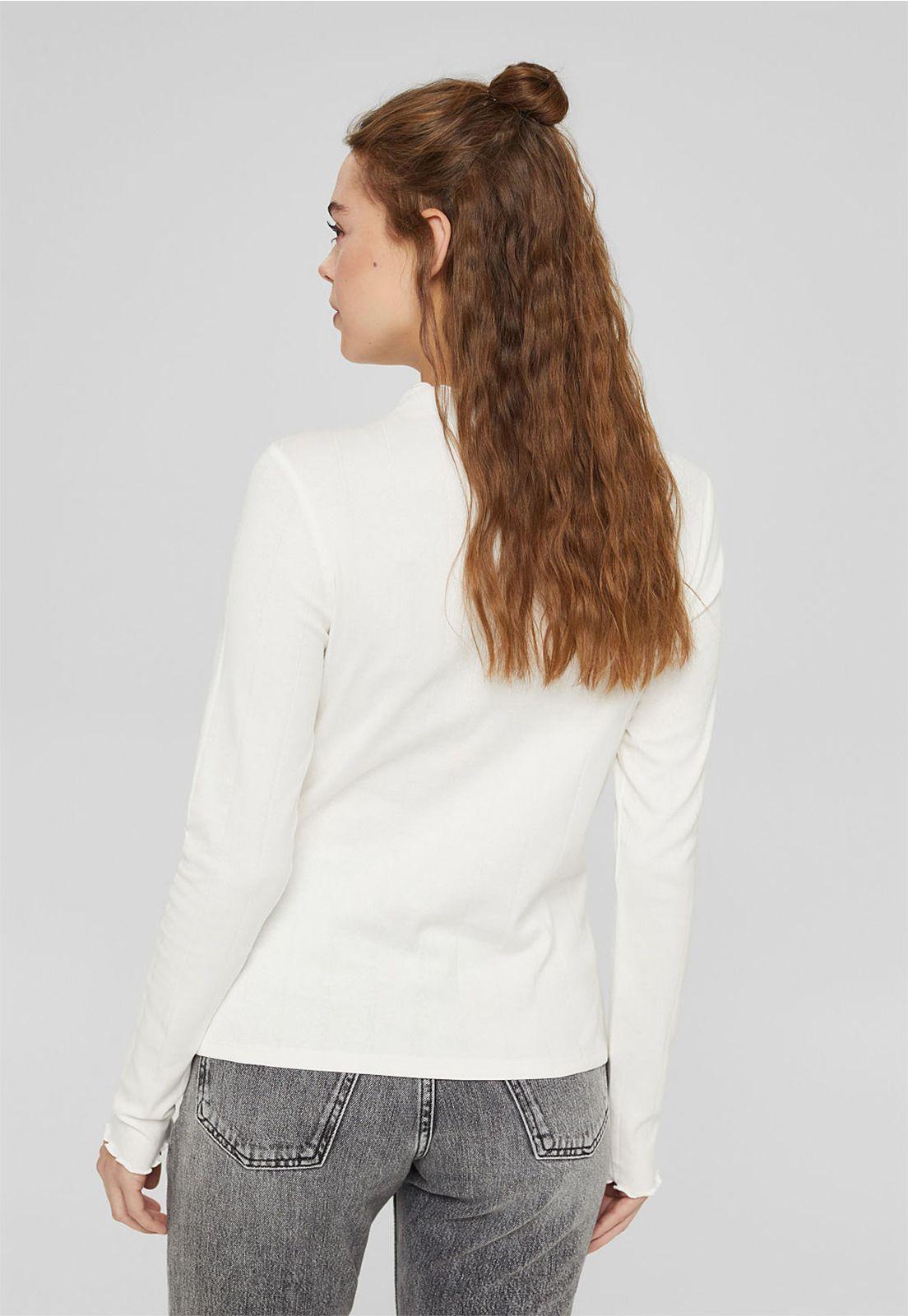 Polera Mujer Manga Larga Lisa Esprit-1