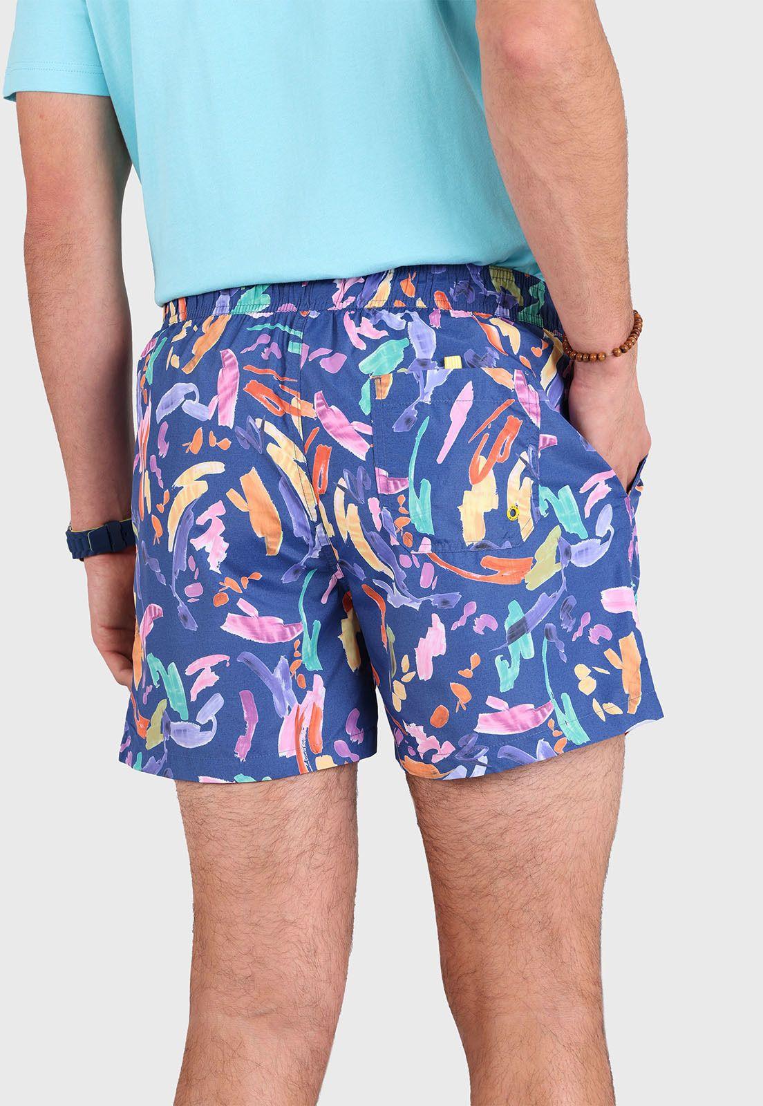 Short De Baño Estampado Arrow-1