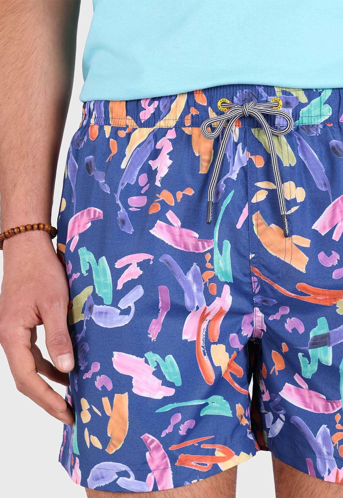 Short De Baño Estampado Arrow-2