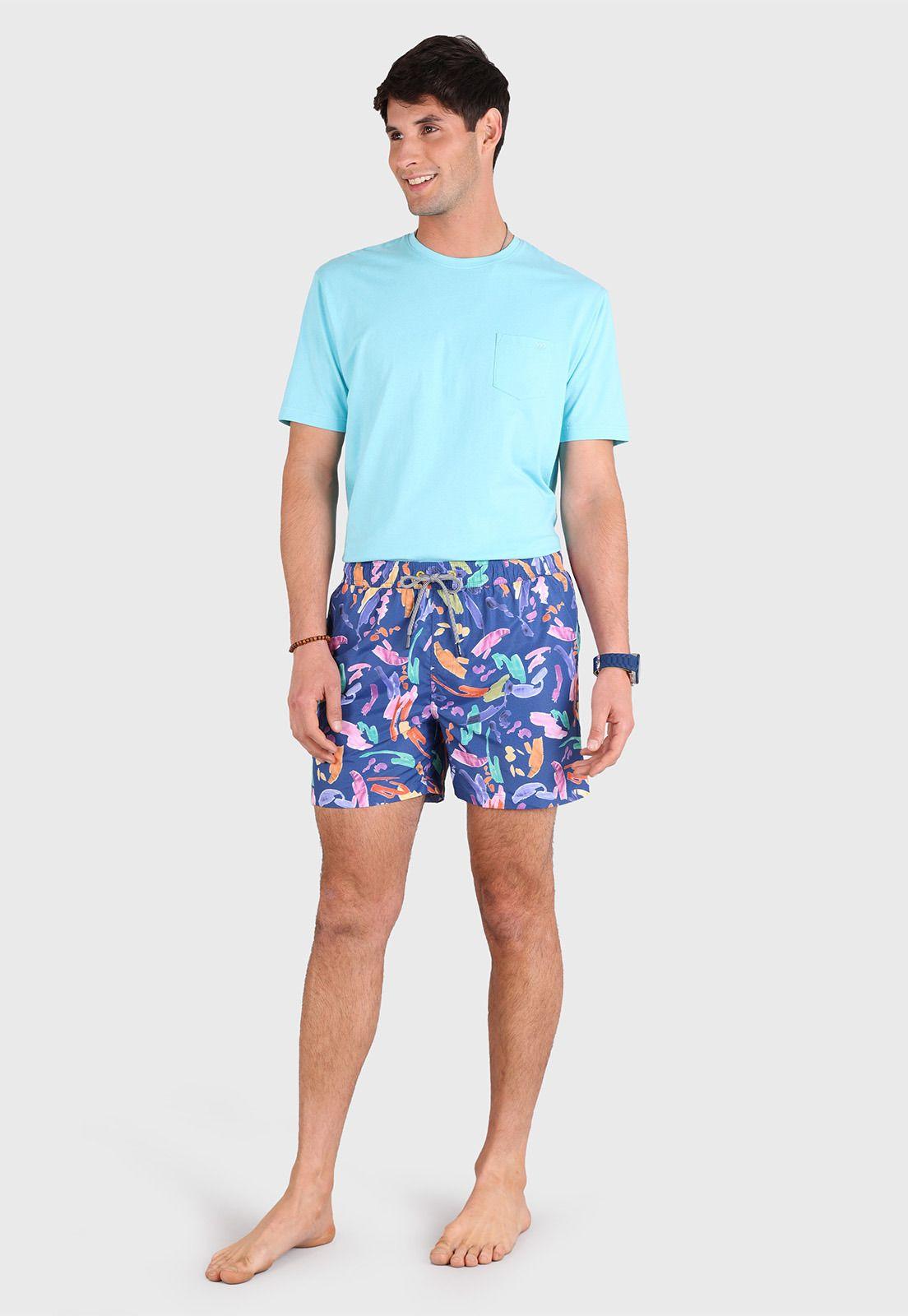 Short De Baño Estampado Arrow-3