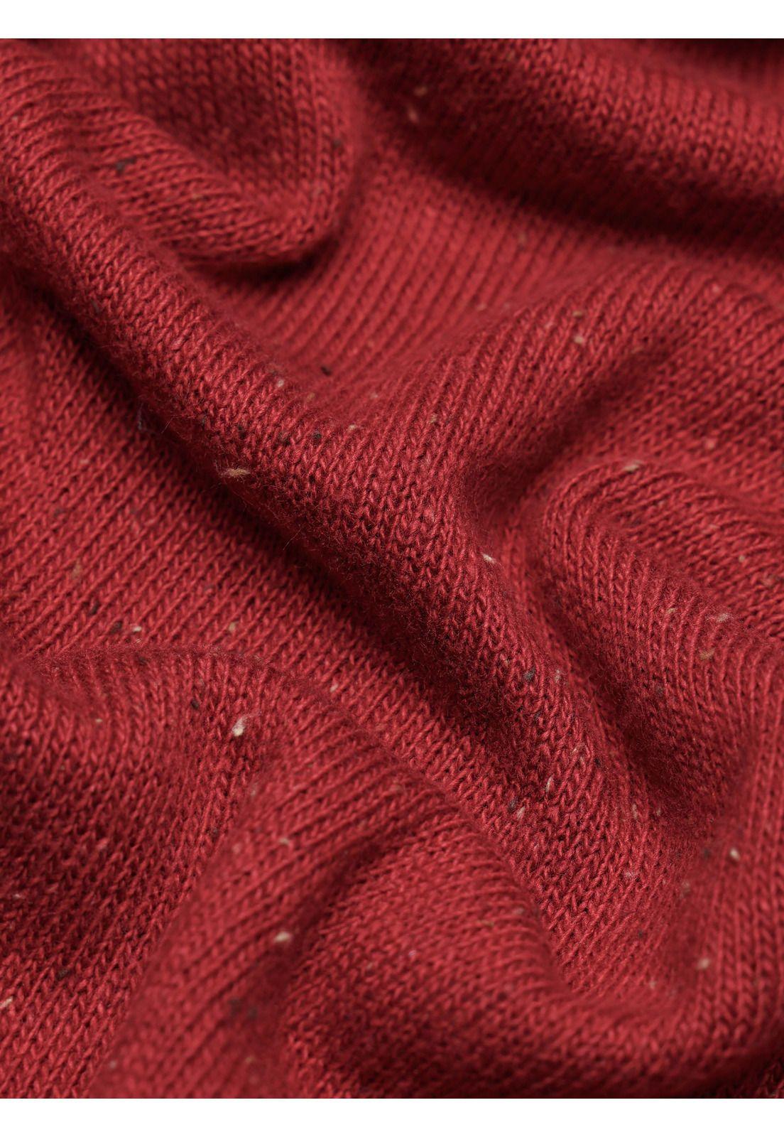 Sweater Cuello Redondo Regular Fit Rojo Arrow SW33090RO-5