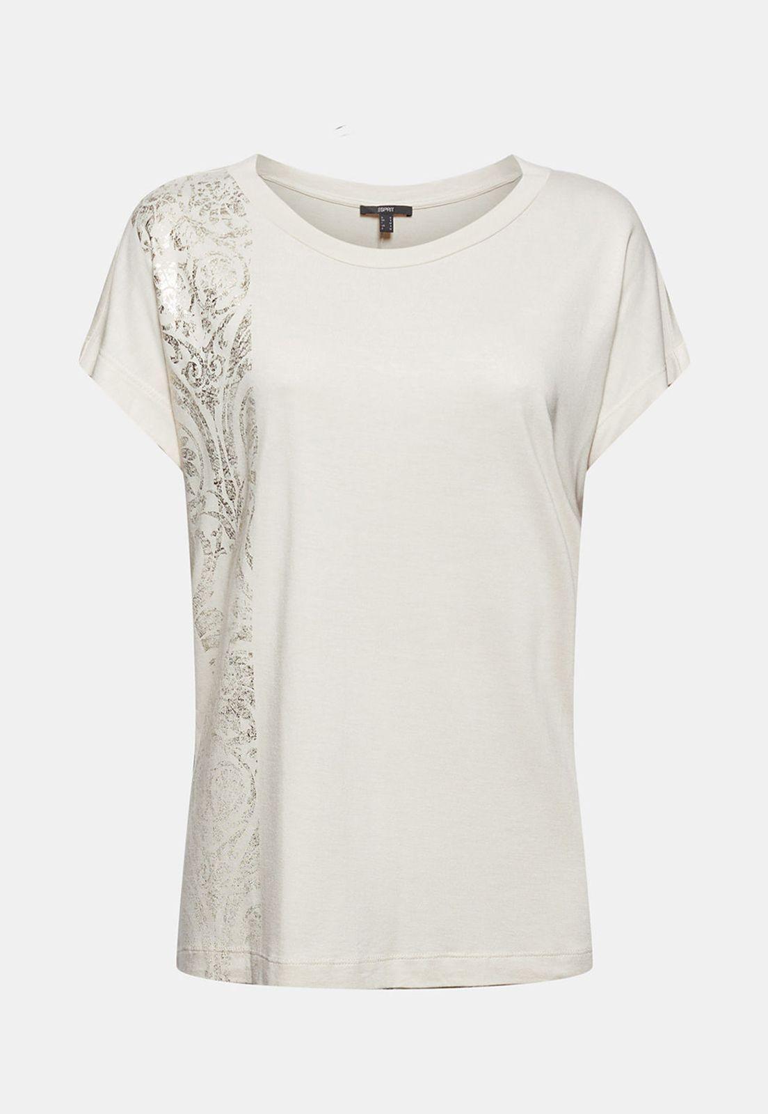 Polera Con Estampado Brillante Esprit-3
