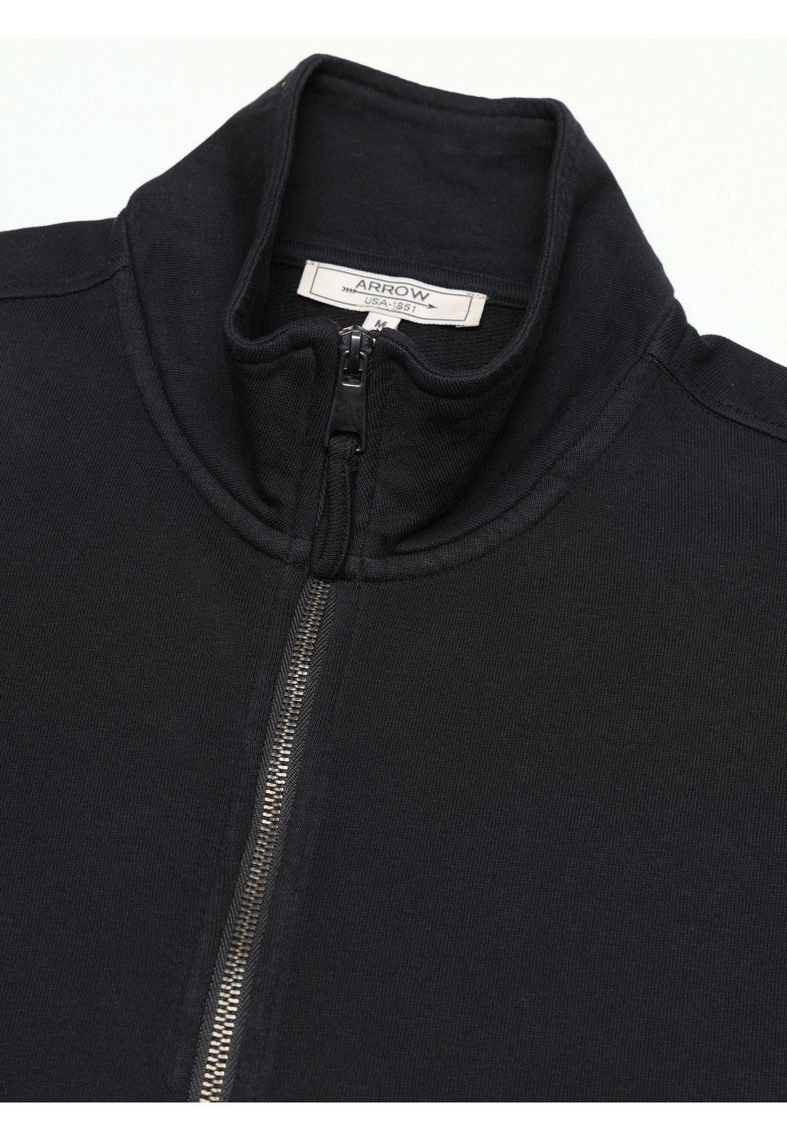 Polerón Stone Wash Regular Fit Negro Arrow PL34001NE-2