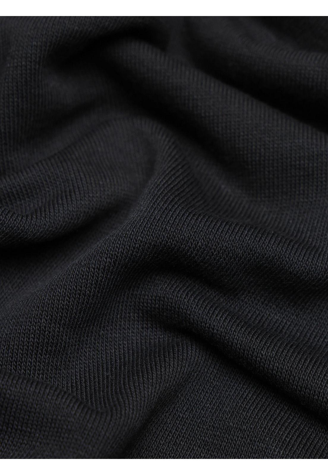 Polerón Stone Wash Regular Fit Negro Arrow PL34001NE-4