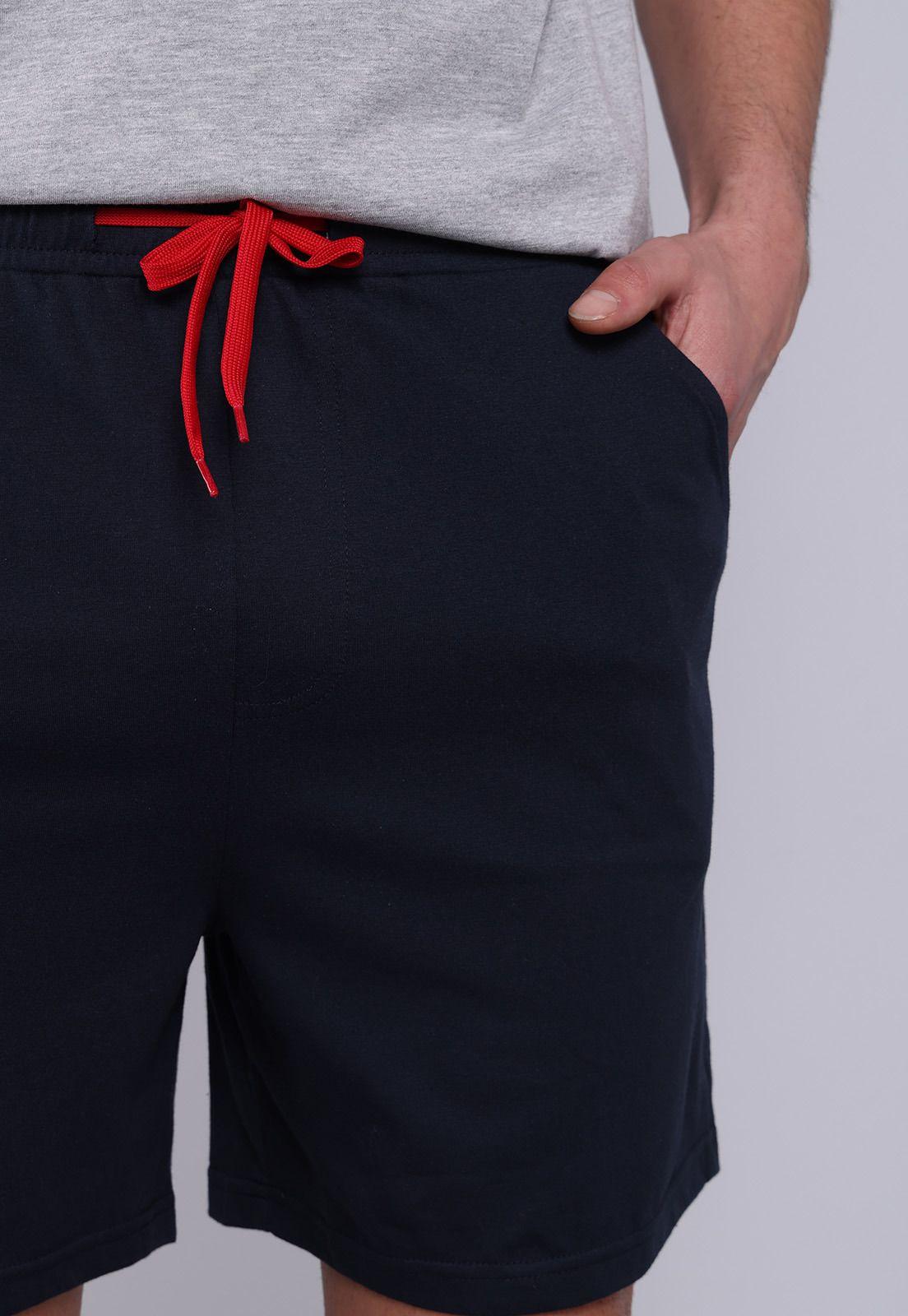 Pijama Hombre Arrow Corto Cuello Redondo Bicolor-4