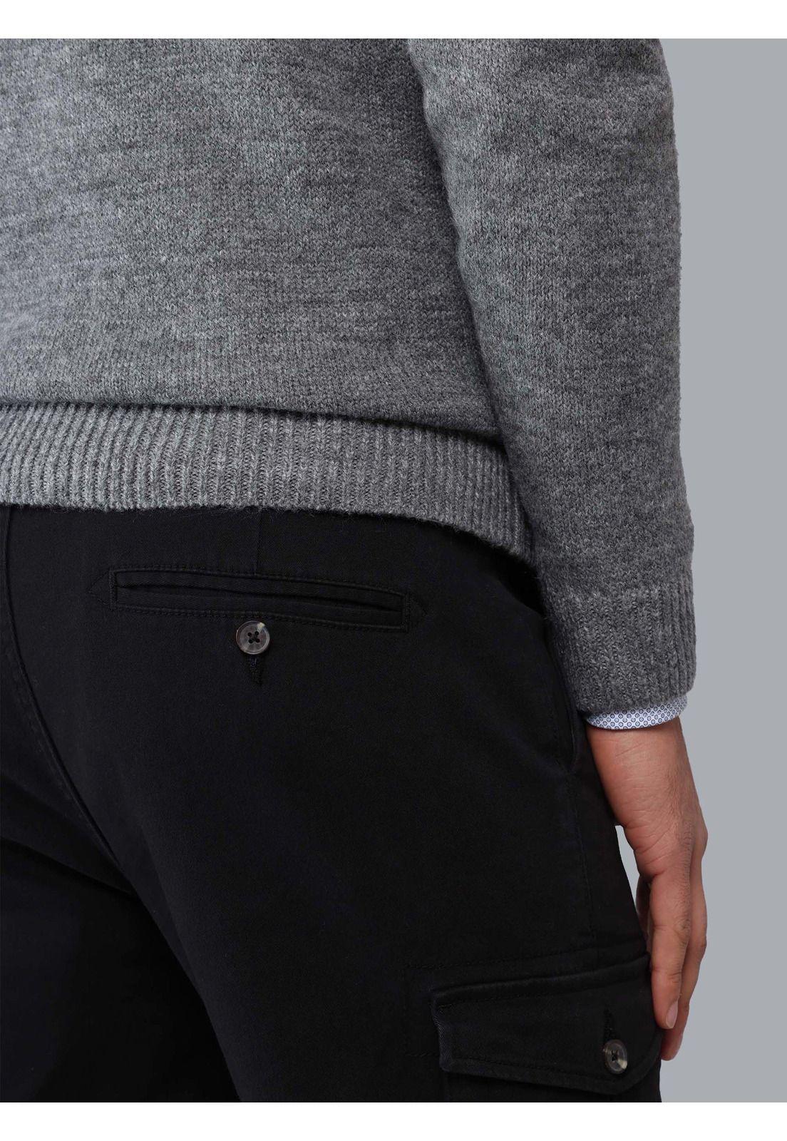 Sweater Cuello V Piero Butti PBCII50GR-4