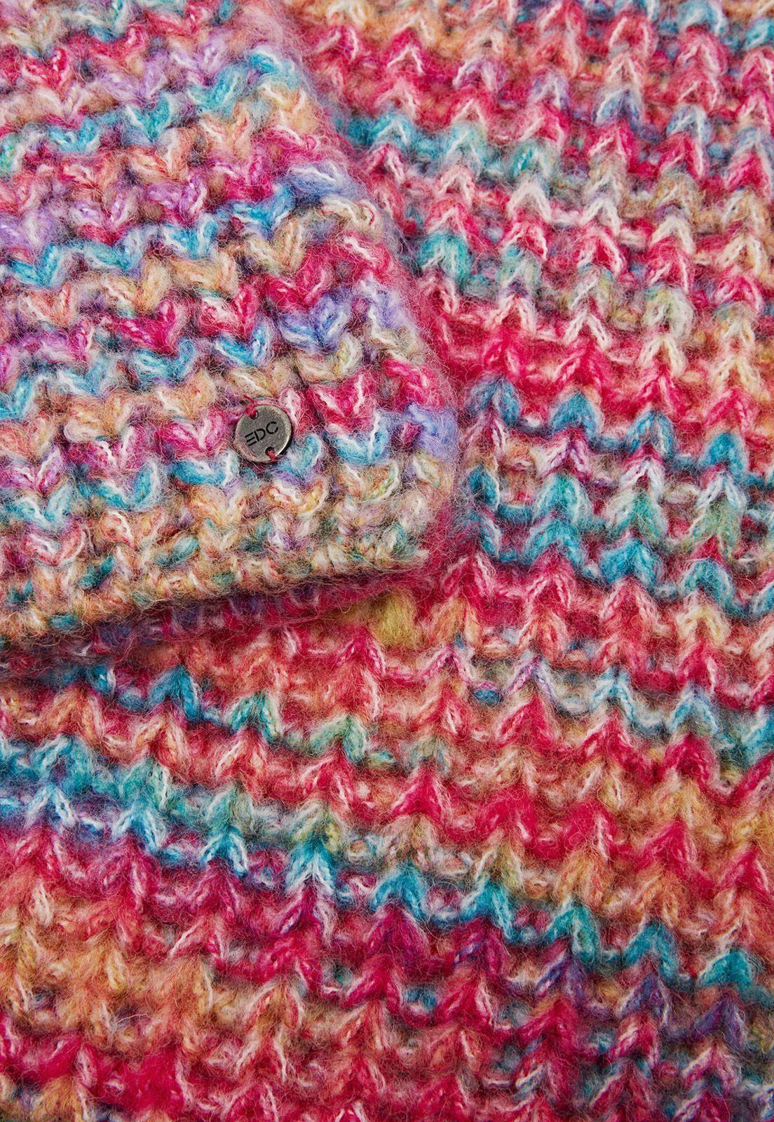 Bufanda De Punto Con Lana Mujer Esprit-1