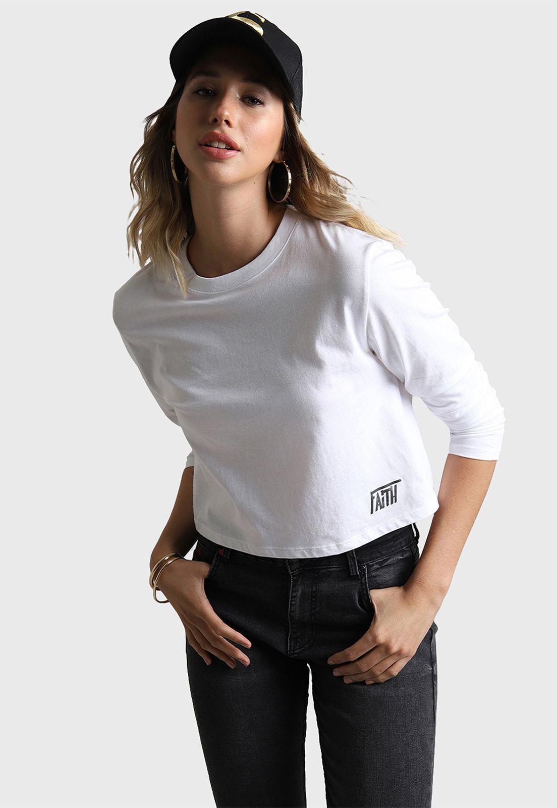 Polera Manga Larga Mujer Soviet-0