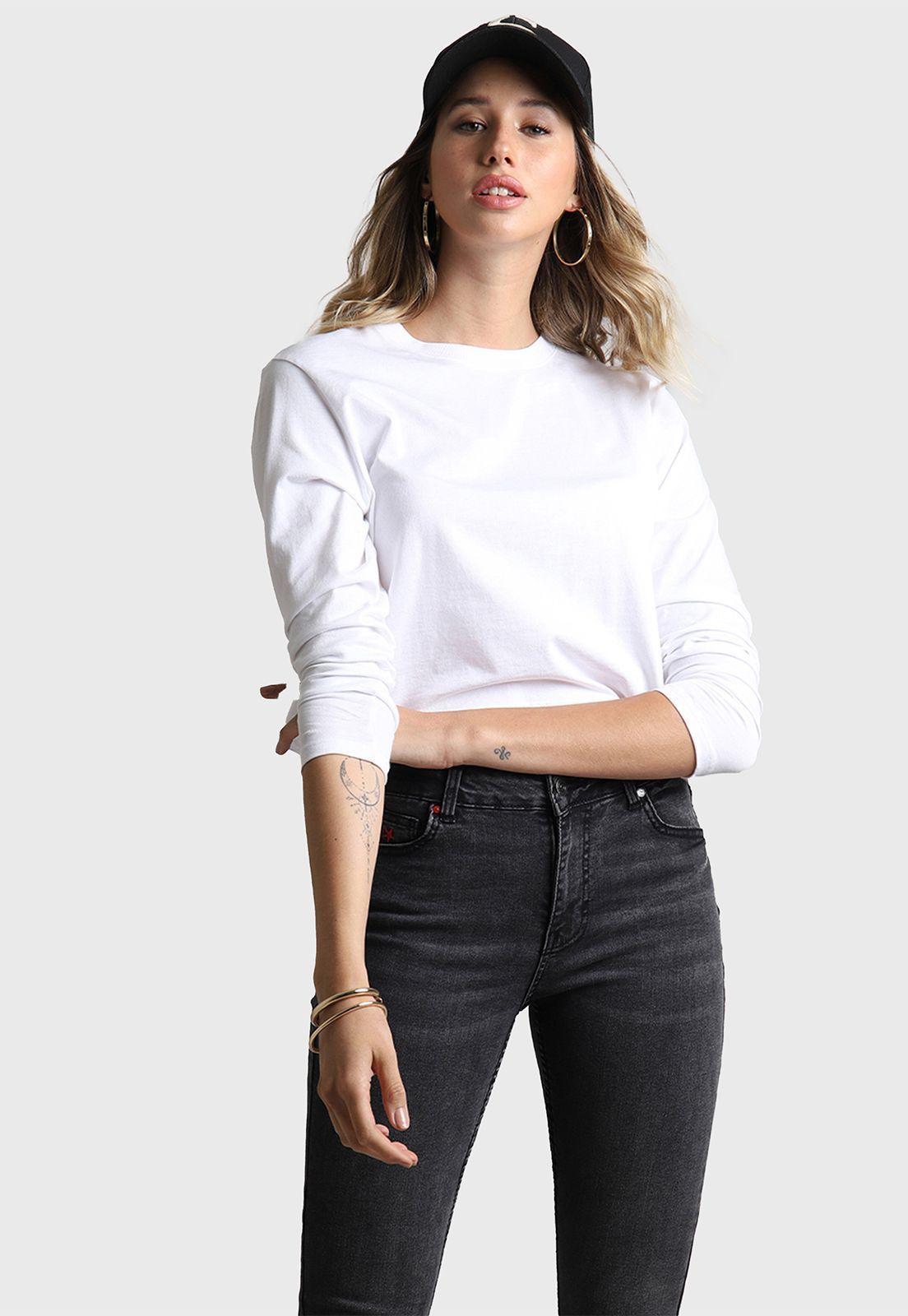 Polera Manga Larga Mujer Soviet-1