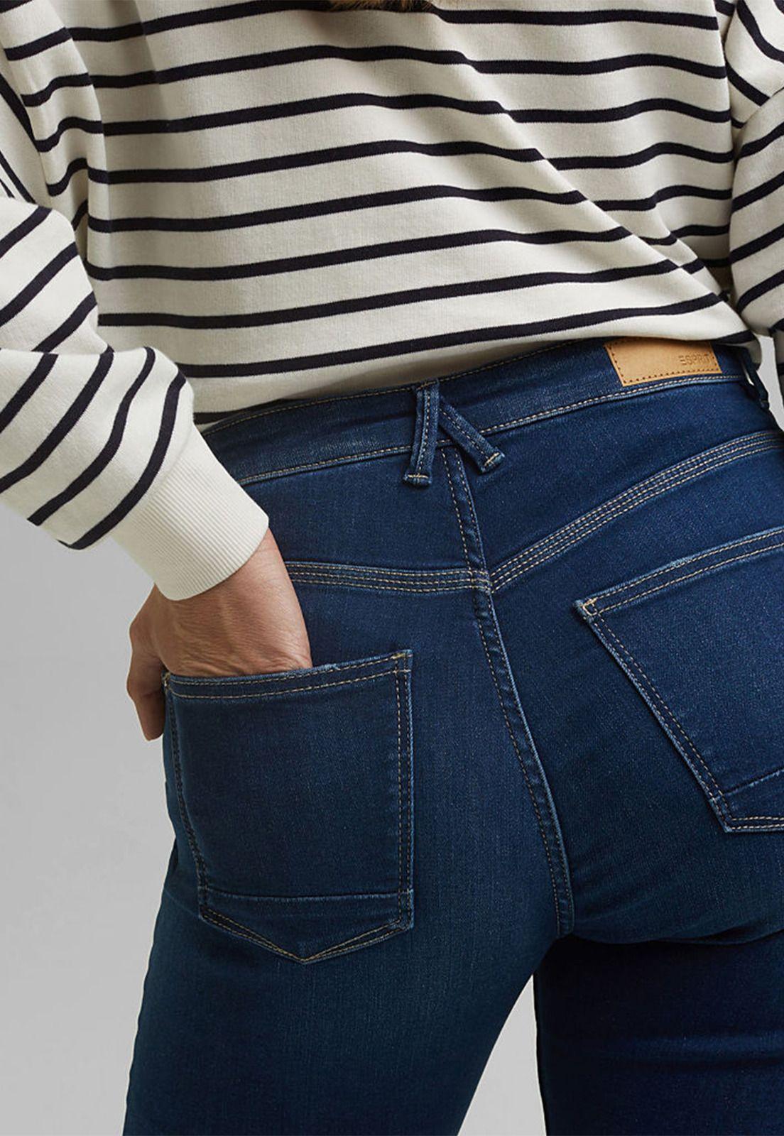 Jeans Mujer Straight High Rise Esprit-2