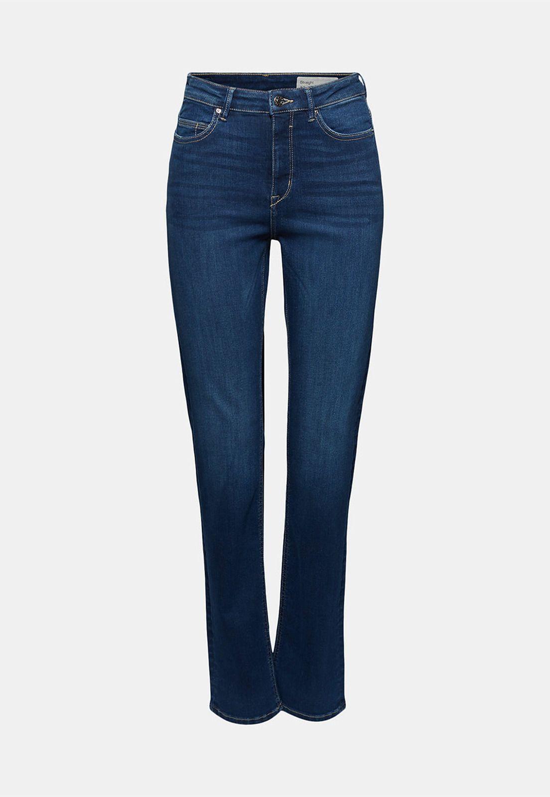 Jeans Mujer Straight High Rise Esprit-3