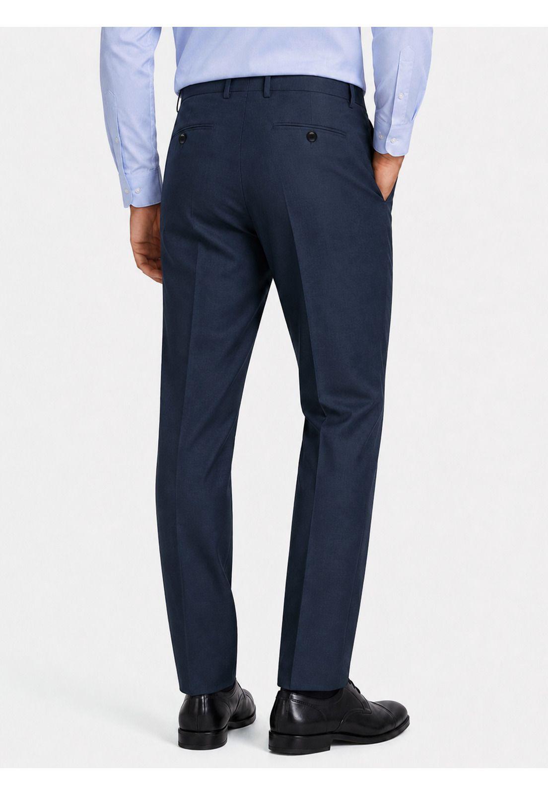 Traje Lana Texturado Tailored Fit Azul Arrow AM3404AZ-7