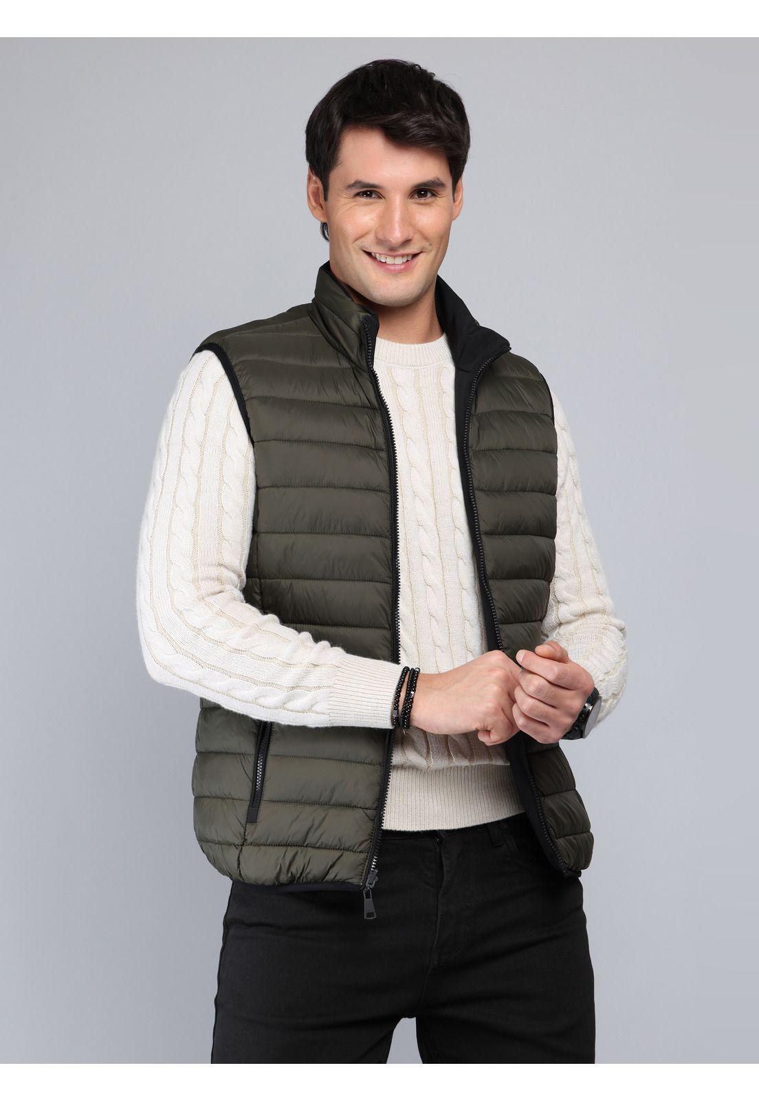 Chaqueta Sin mangas Reversible Negro Soviet SCIG095NE-5