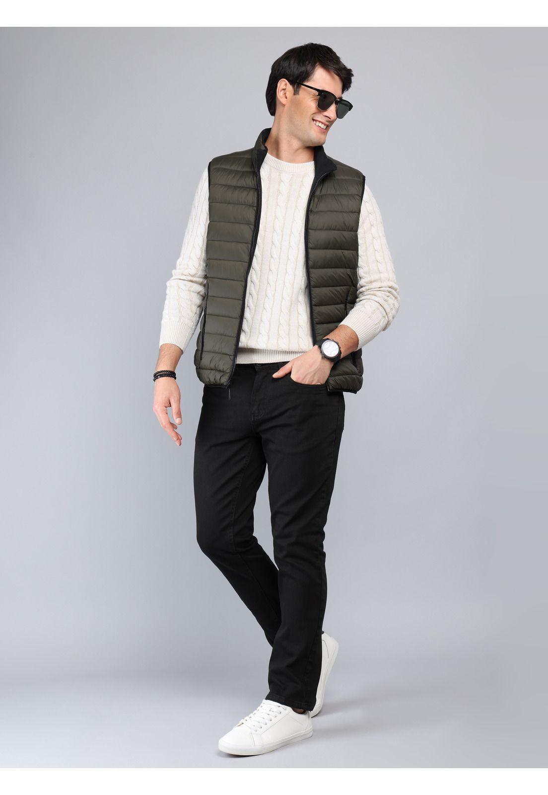 Chaqueta Sin mangas Reversible Negro Soviet SCIG095NE-7