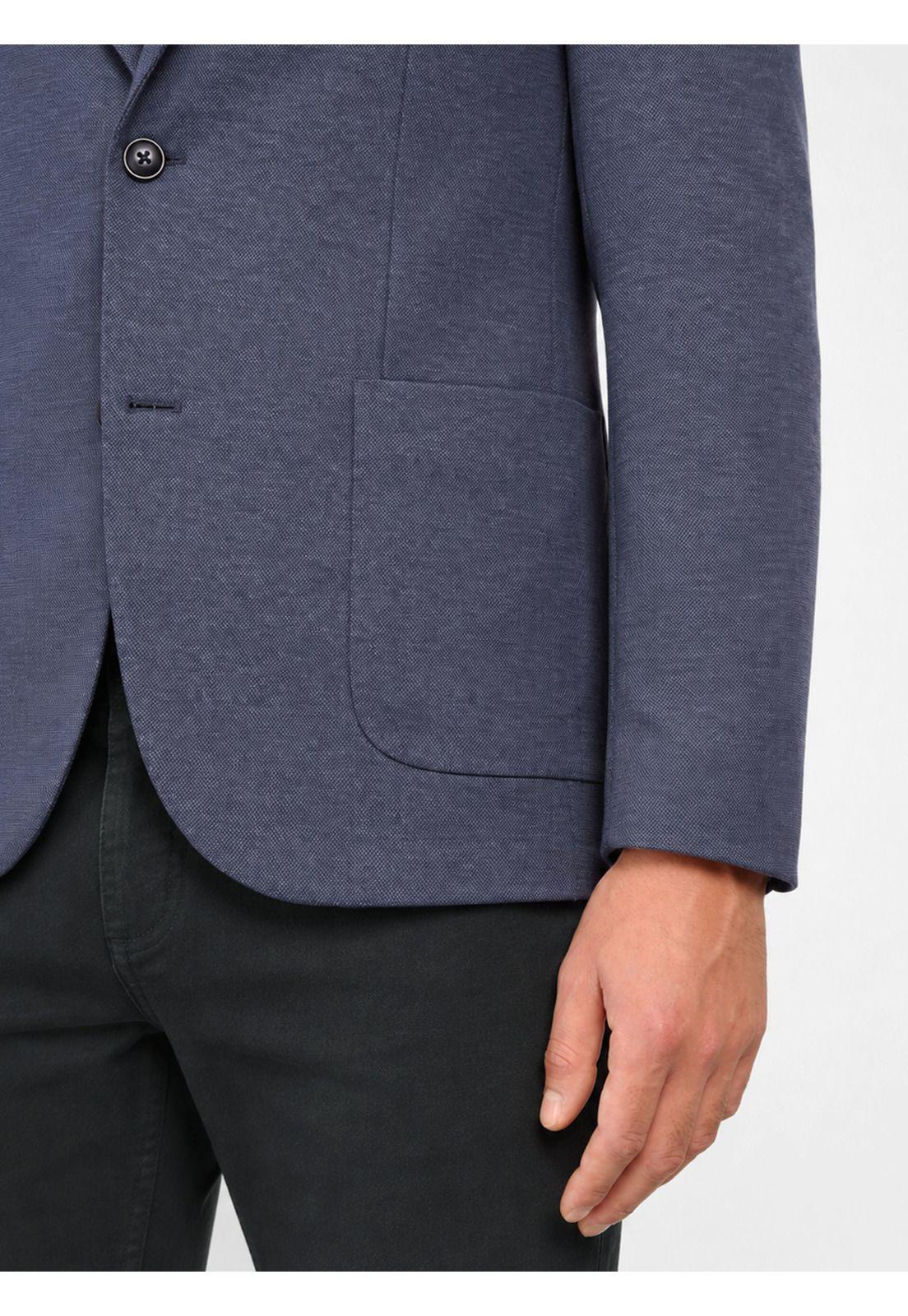 Blazer Flex Fantasía Tailored Fit Azul Marino Arrow 5035021NB-4