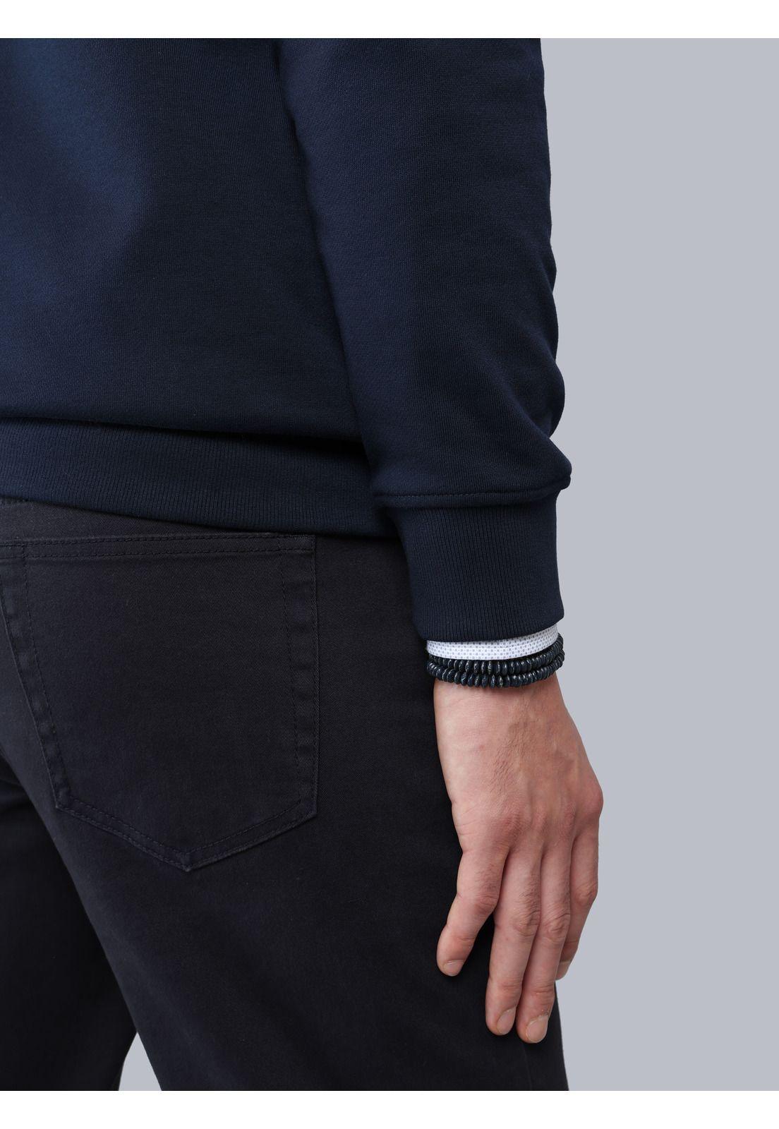 Polerón Cuello Redondo Regular Fit Azul Marino Arrow PL33027NB-4