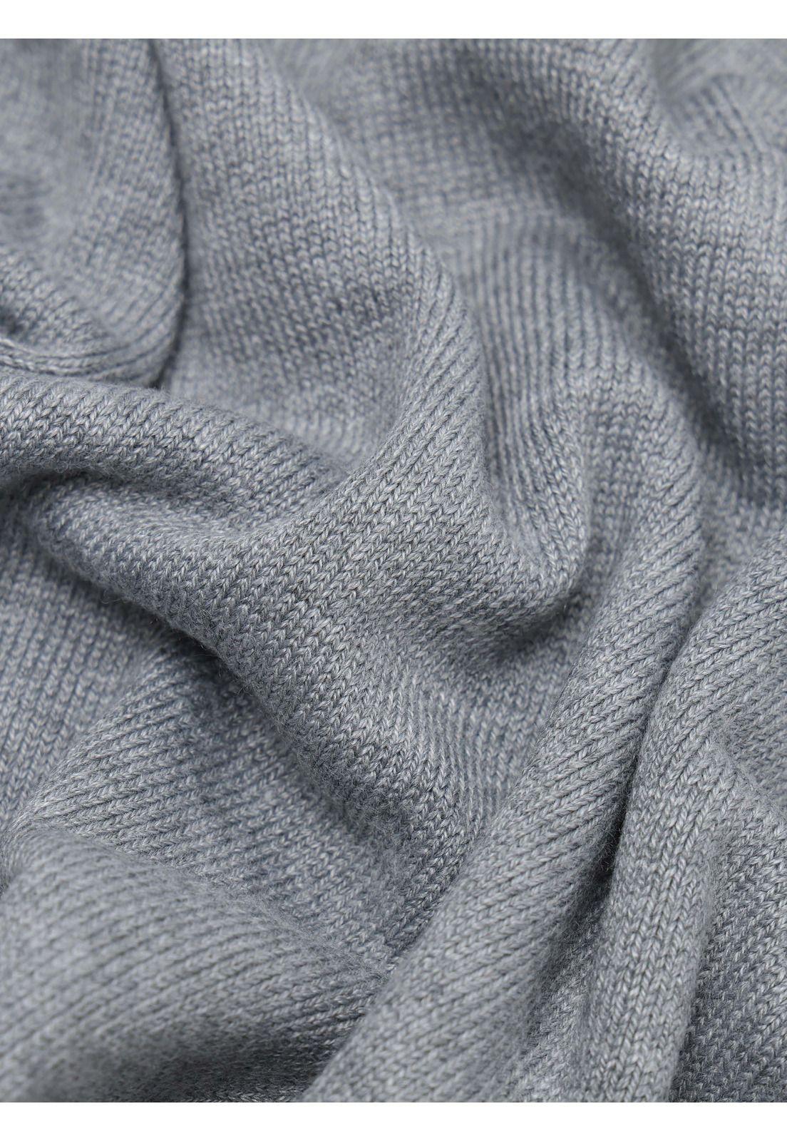 Sweater Cuello Alto Regular Fit Gris Arrow SW33092GR-5