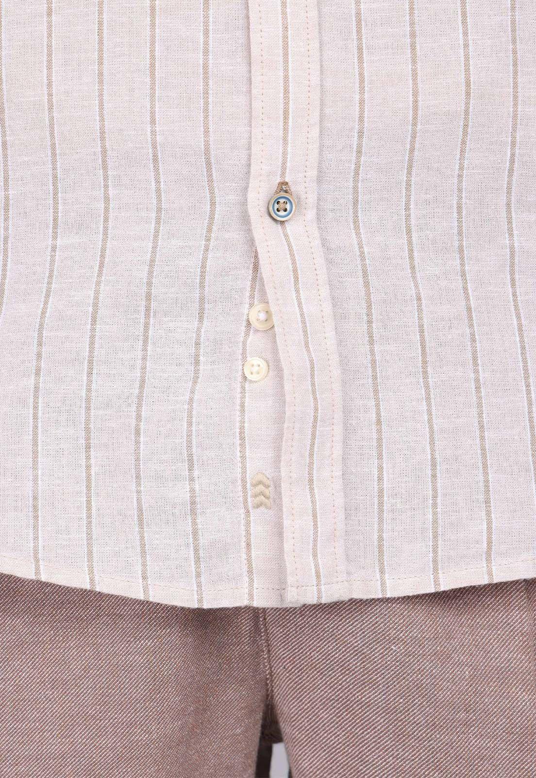 Camisa Casual A Rayas Arrow CM32051BE-2