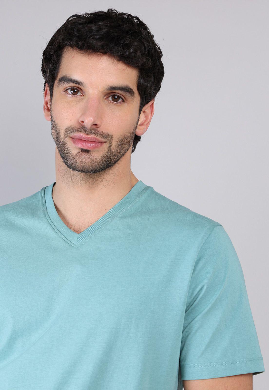 Polera Cuello V Piero Butti PBCVK44AQ-2