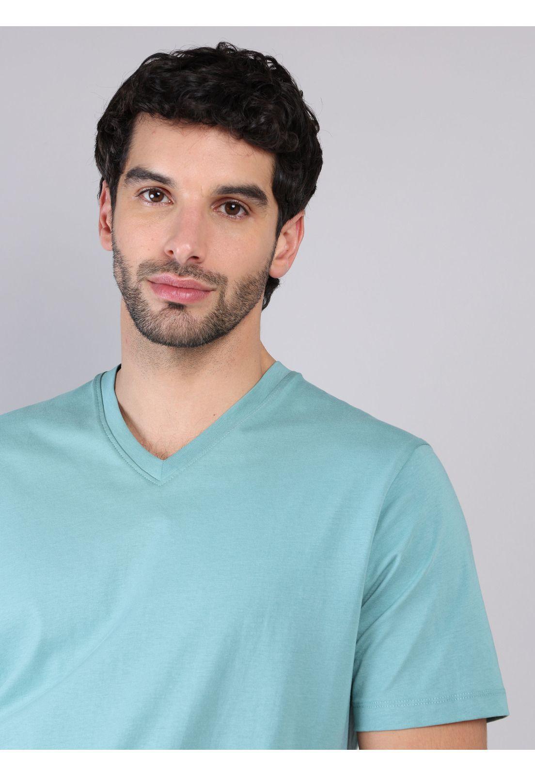 Polera Cuello V Piero Butti PBCVK44AQ-2