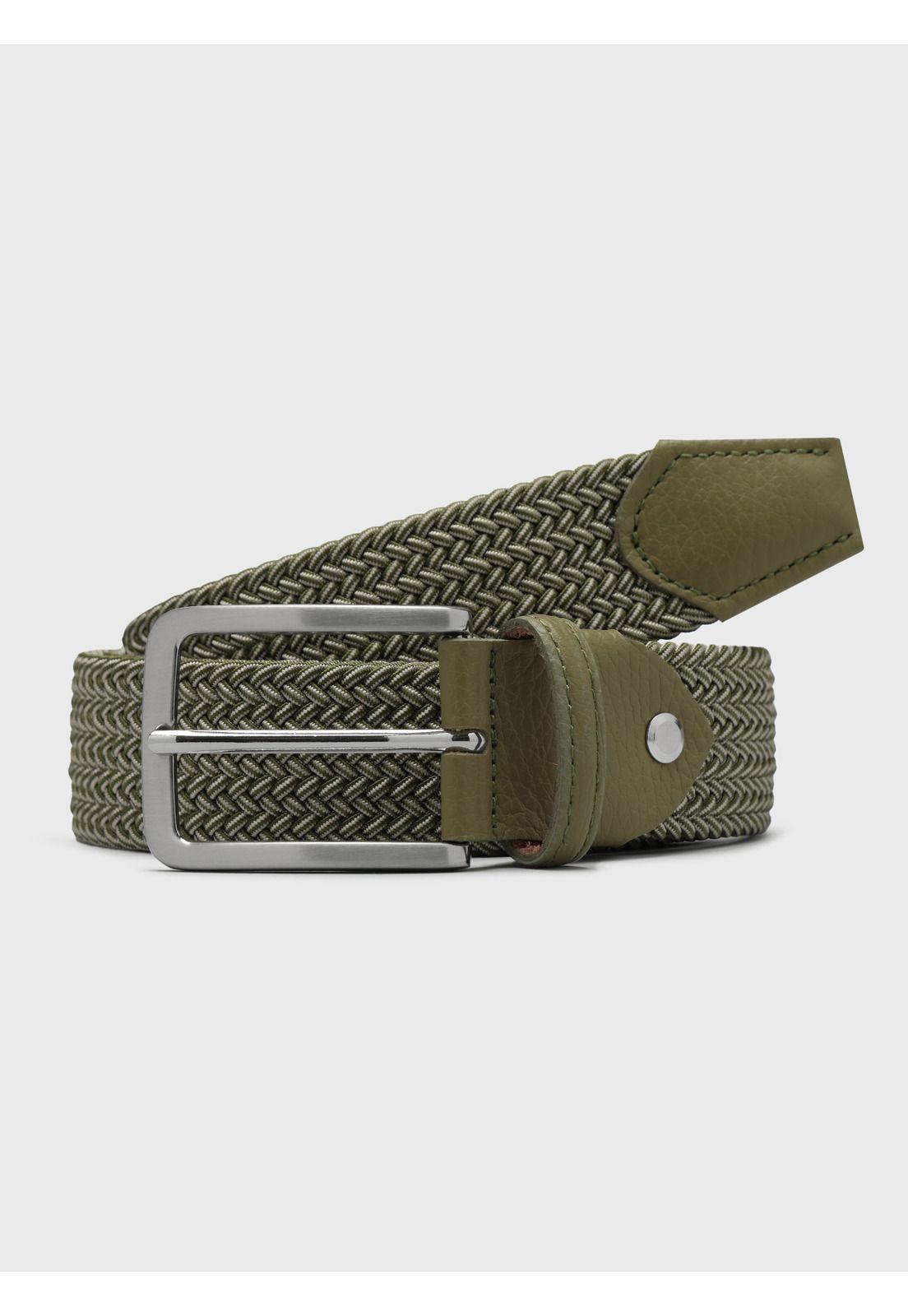 Cinturón Elástico Trenzado Verde Arrow CI28026VE-1