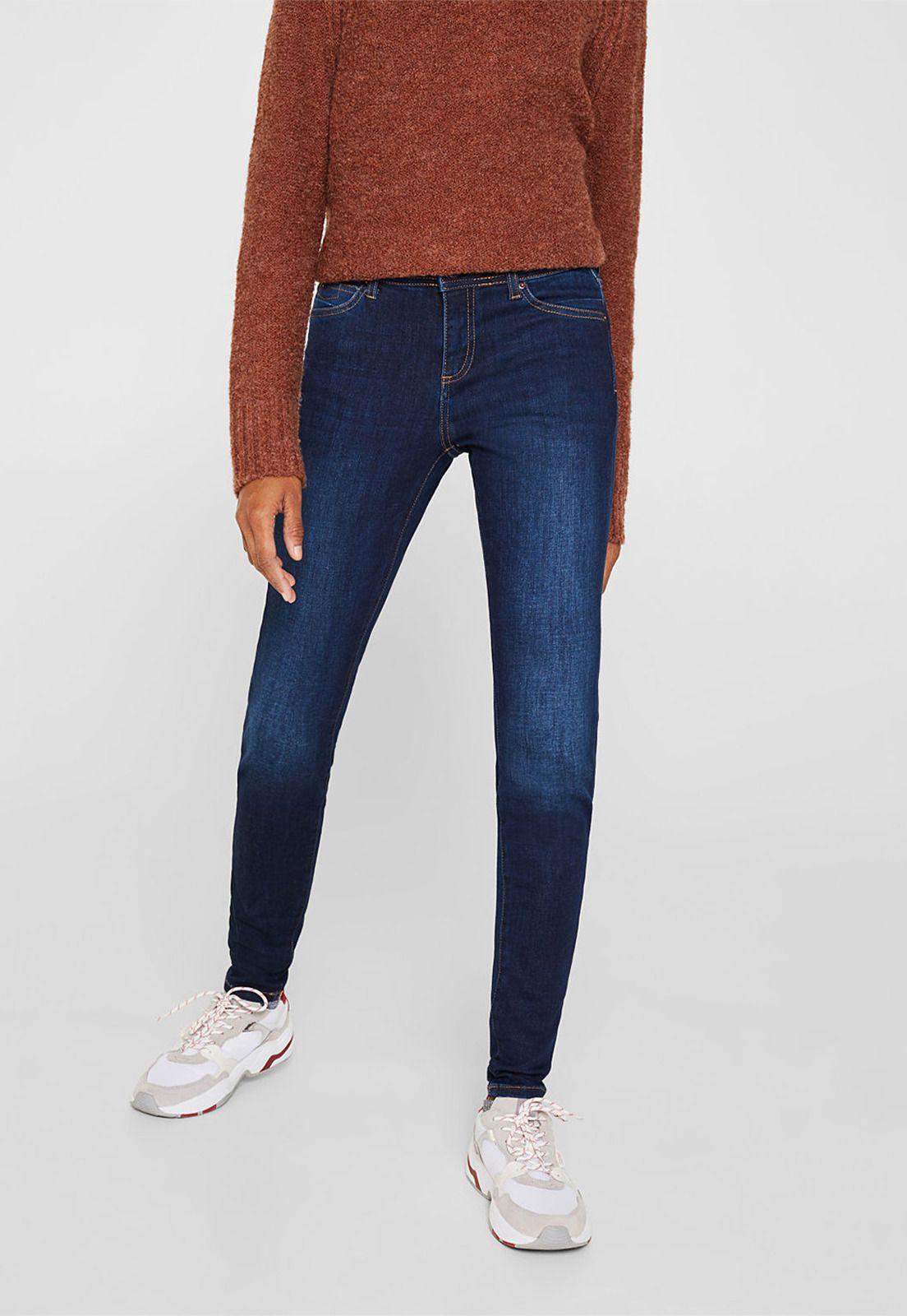 jeans skinny medium rise Esprit-0