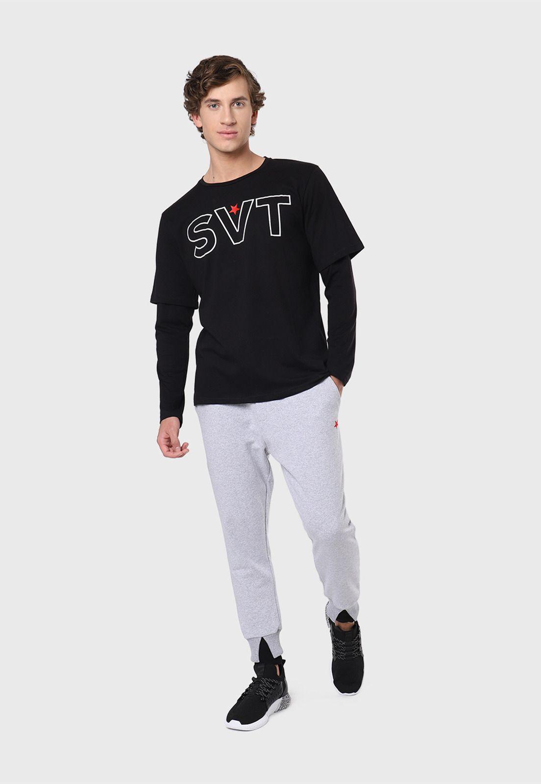 Polera Manga Larga Hombre Soviet SIPO40WNE-4