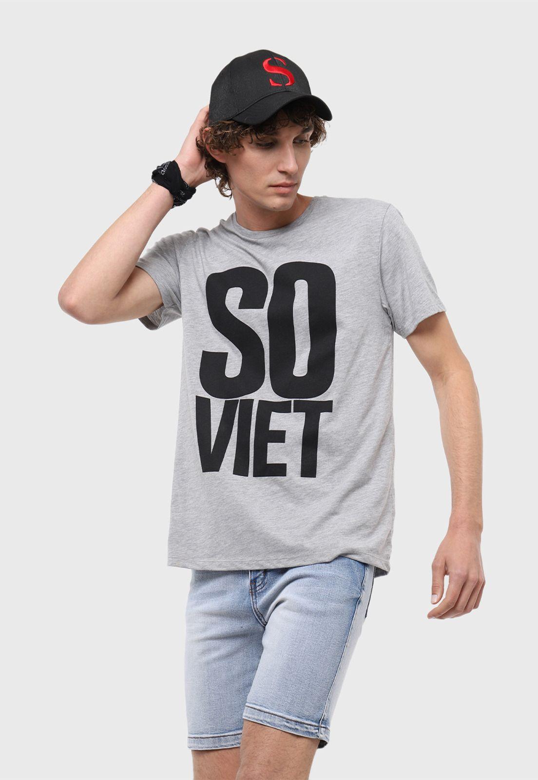 Polera Hombre Soviet SVPO328GR-0