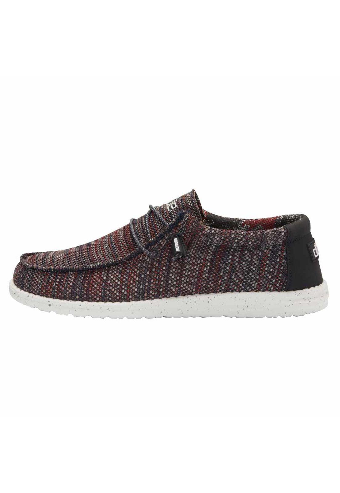 Zapato Wally Sox  Gargoyle Red HeyDude-0